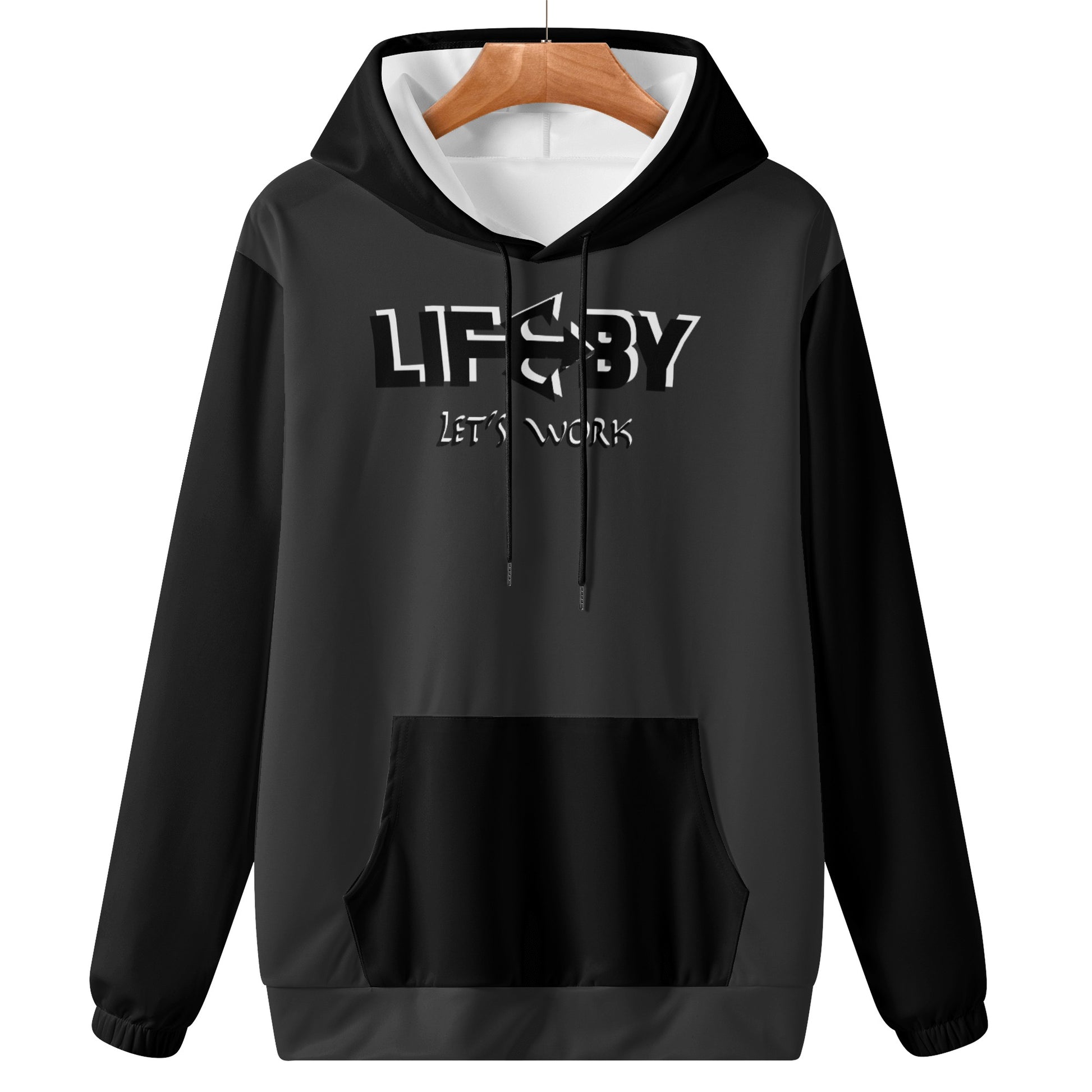 Women's Lightweight LifeBy Grey Hoodie - LifeBy Fitness