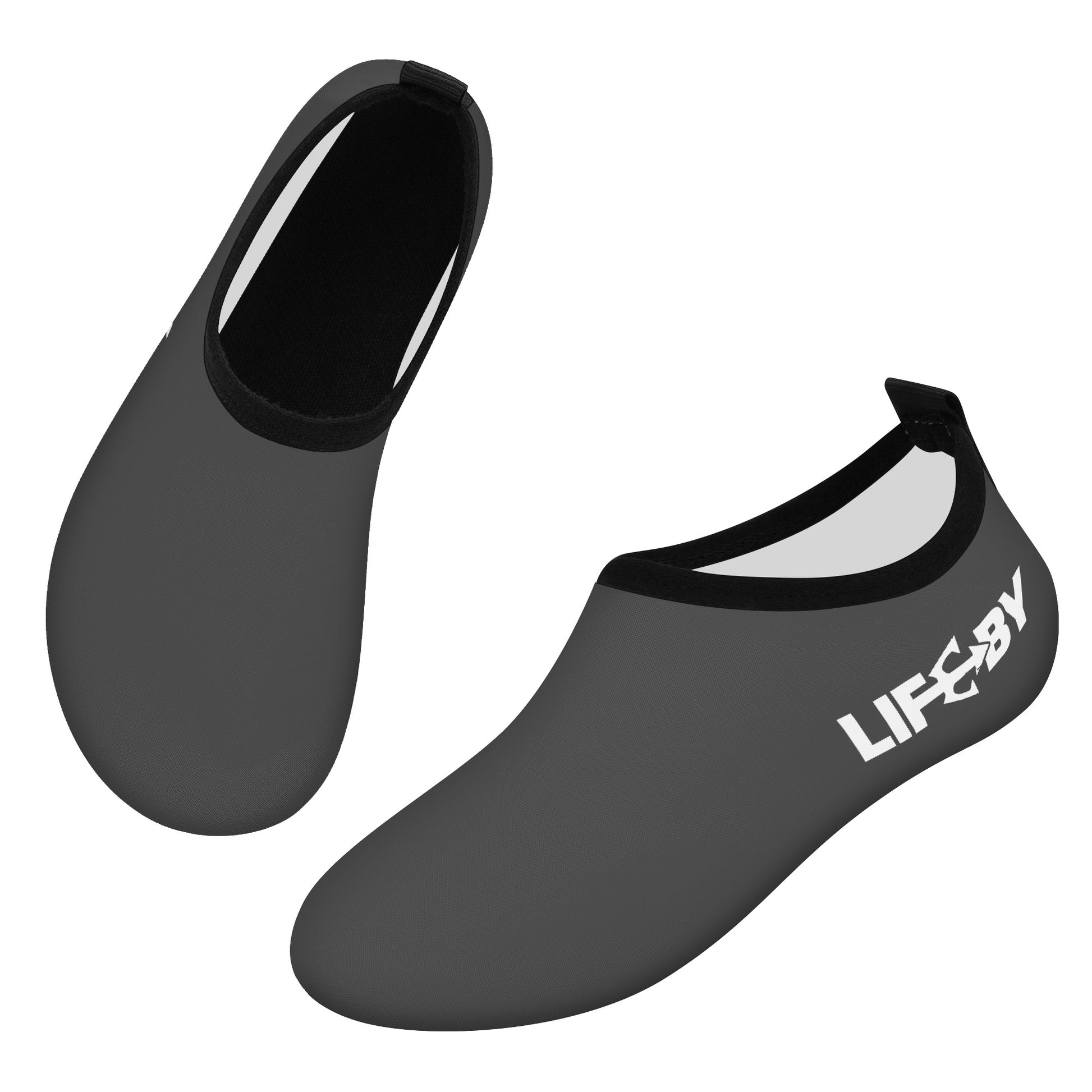 Men's LifeBy Grey Water Sports Skin Shoes - LifeBy Fitness