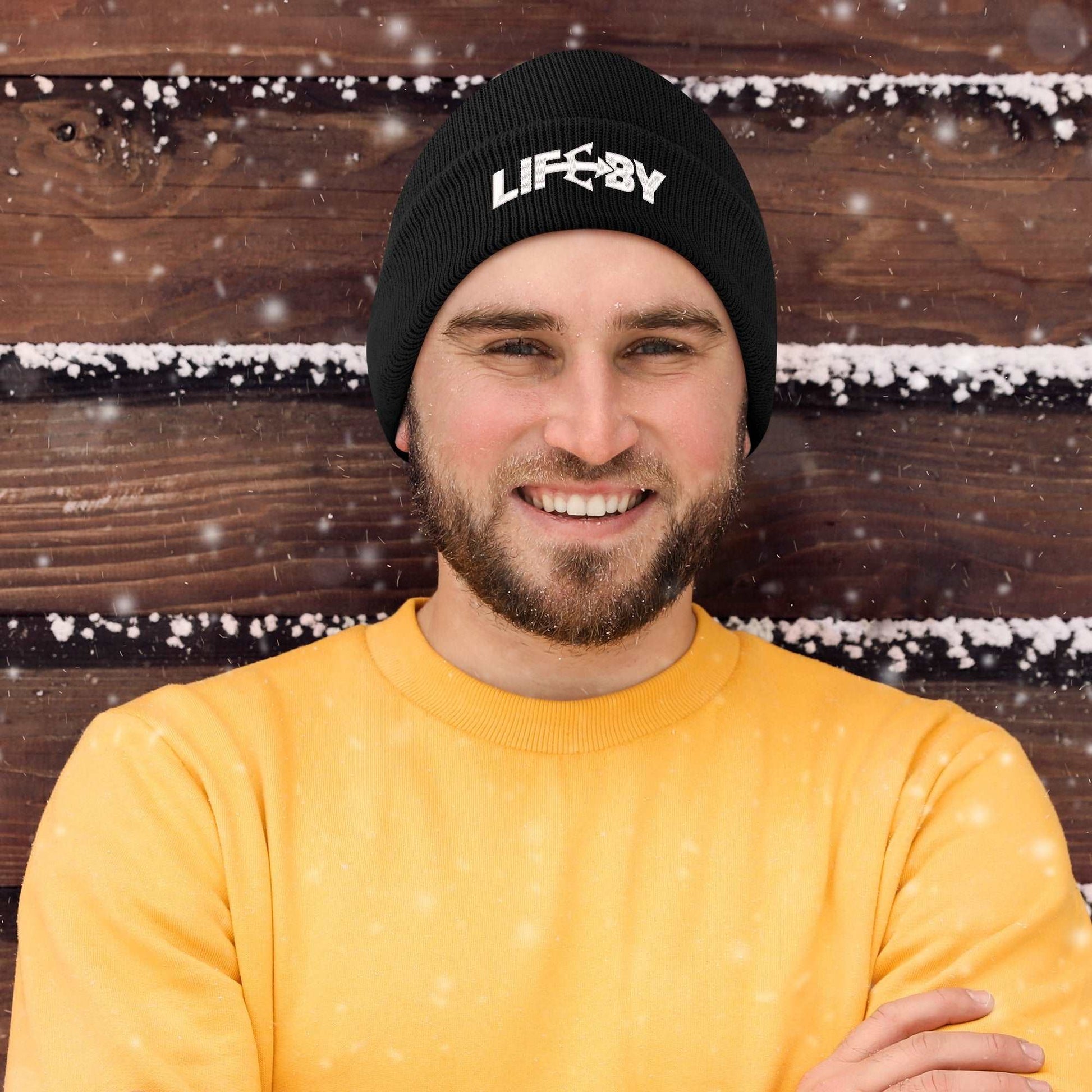 Embroidered LifeBy Knitted Hats - LifeBy Fitness