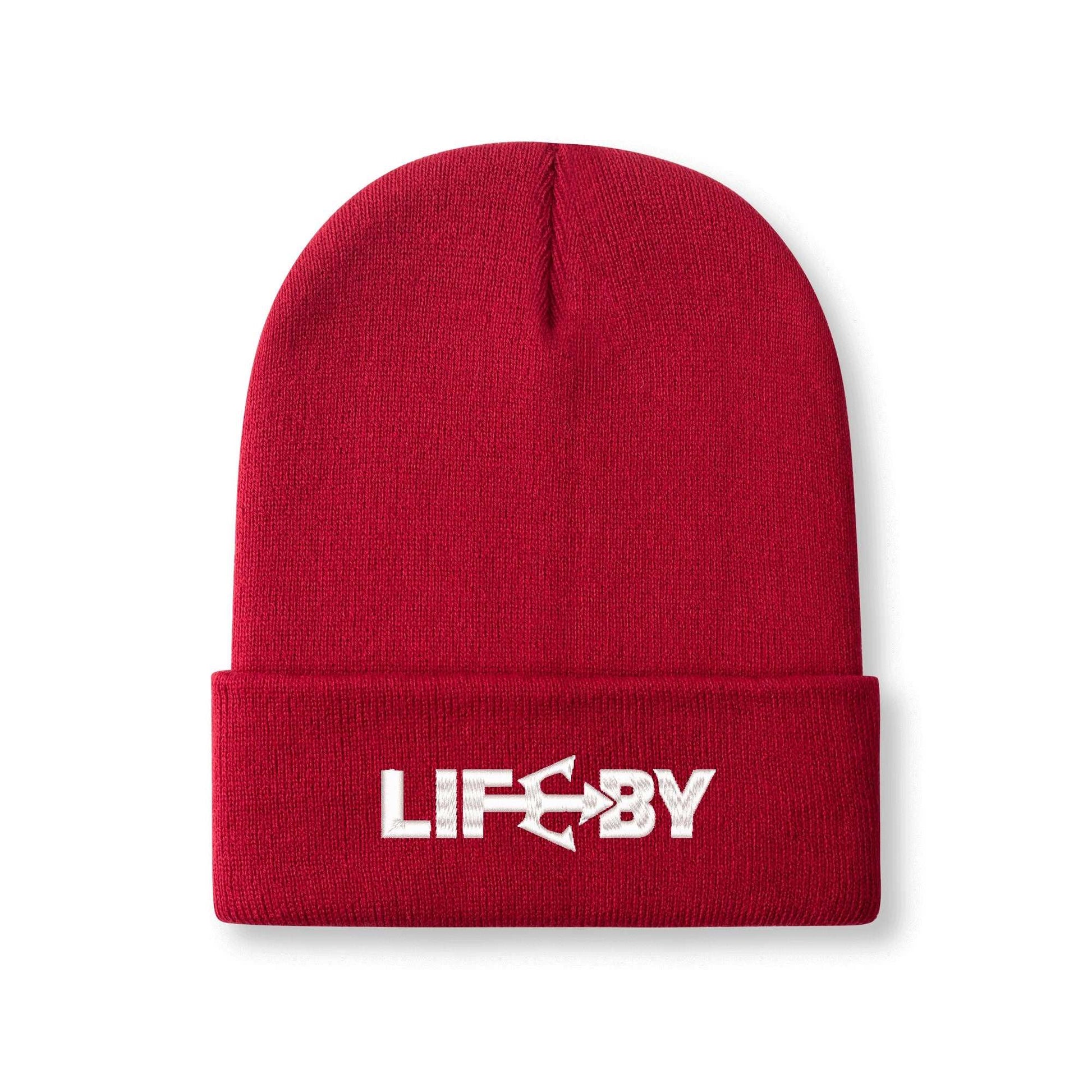 Embroidered LifeBy Knitted Hats - LifeBy Fitness