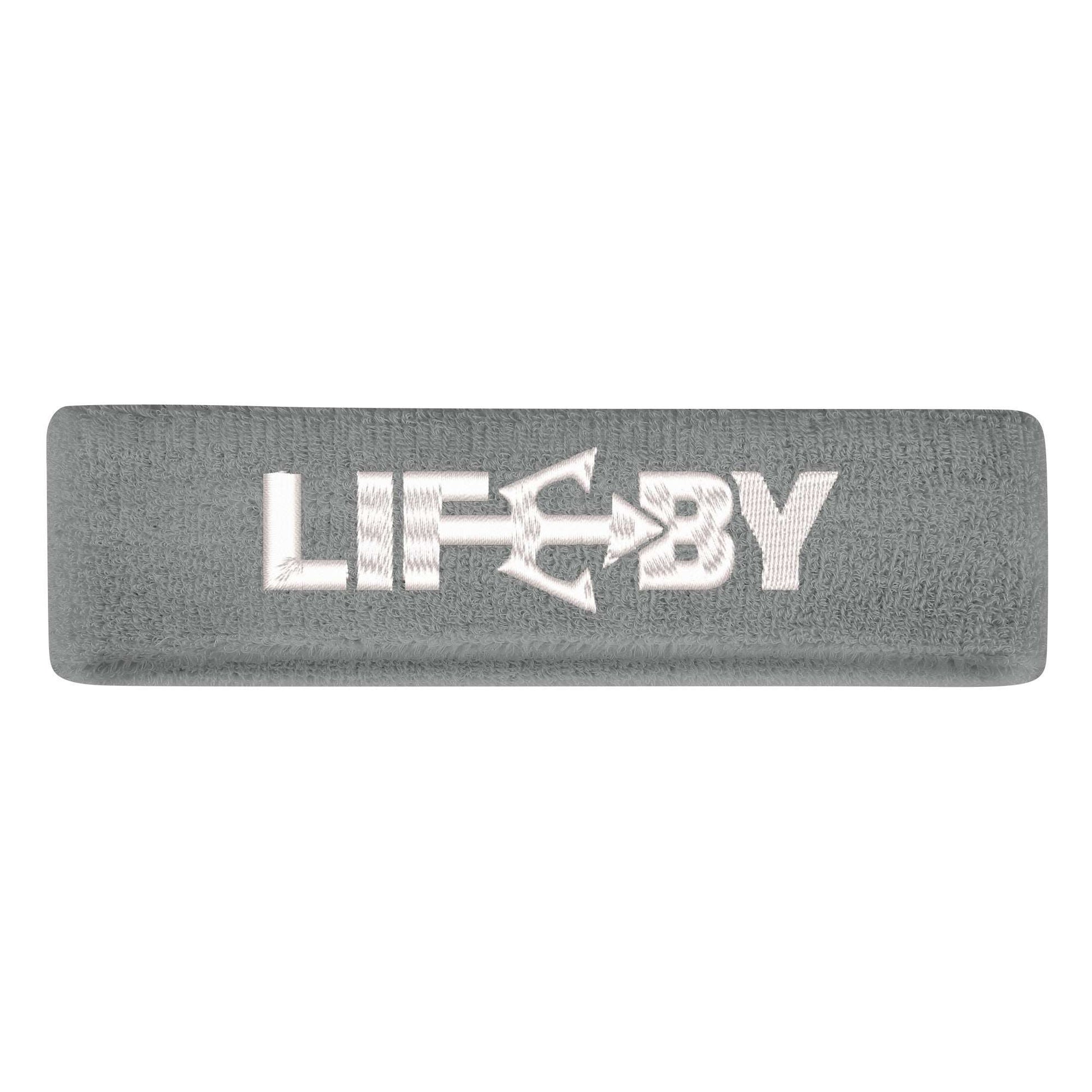 Embroidered LifeBy Sports Headband - LifeBy Fitness