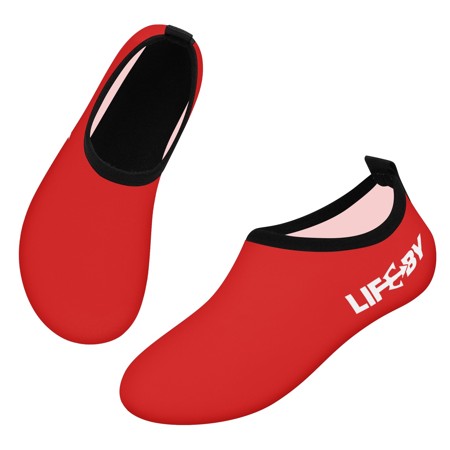 Men's LifeBy Red Water Sports Skin Shoes - LifeBy Fitness