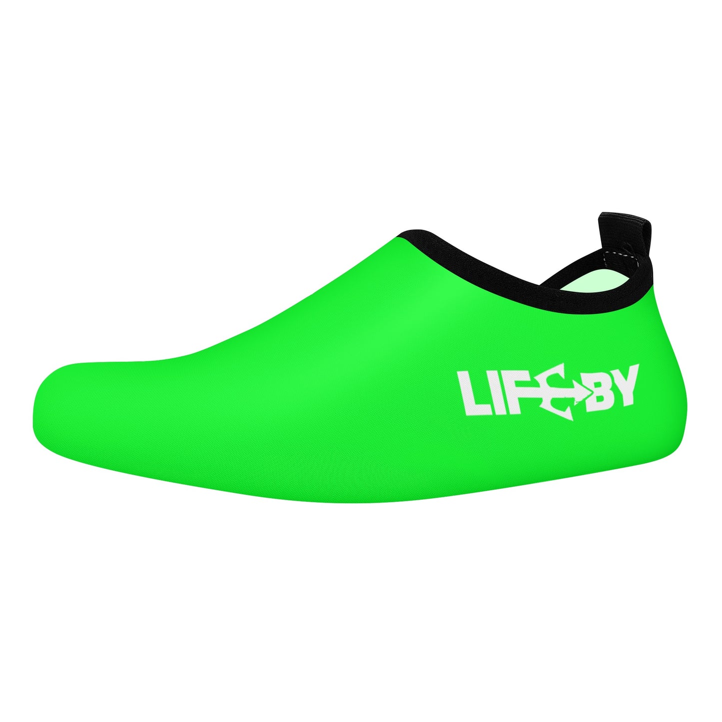 Men's LifeBy Neon Green Water Sports Skin Shoes - LifeBy Fitness