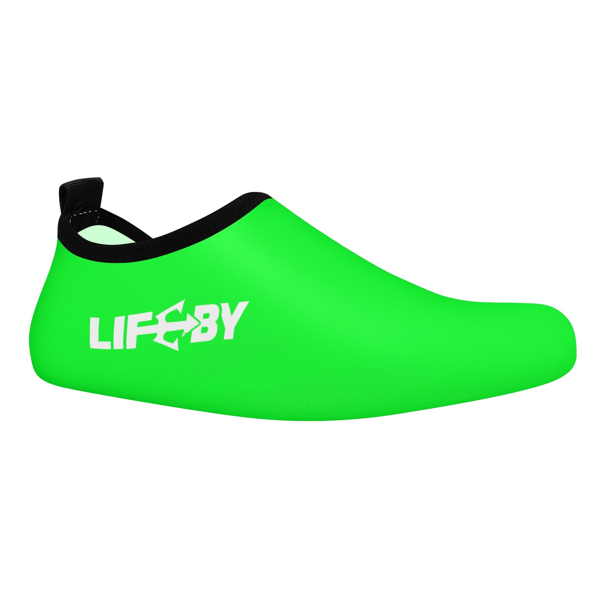 Men's LifeBy Neon Green Water Sports Skin Shoes - LifeBy Fitness