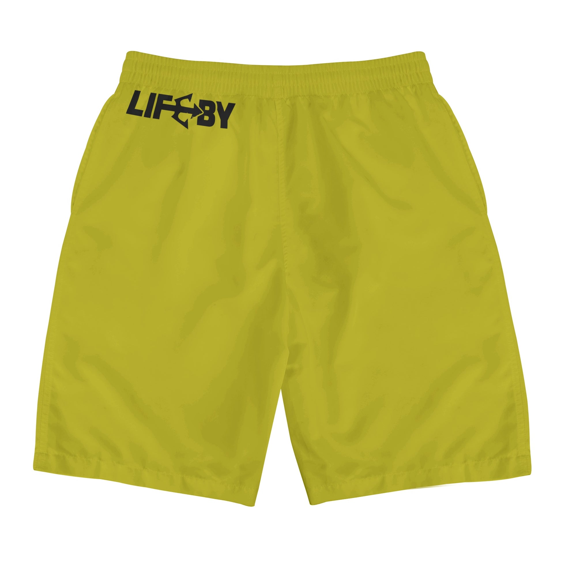 Men's LifeBy Mustard Board Shorts - LifeBy Fitness