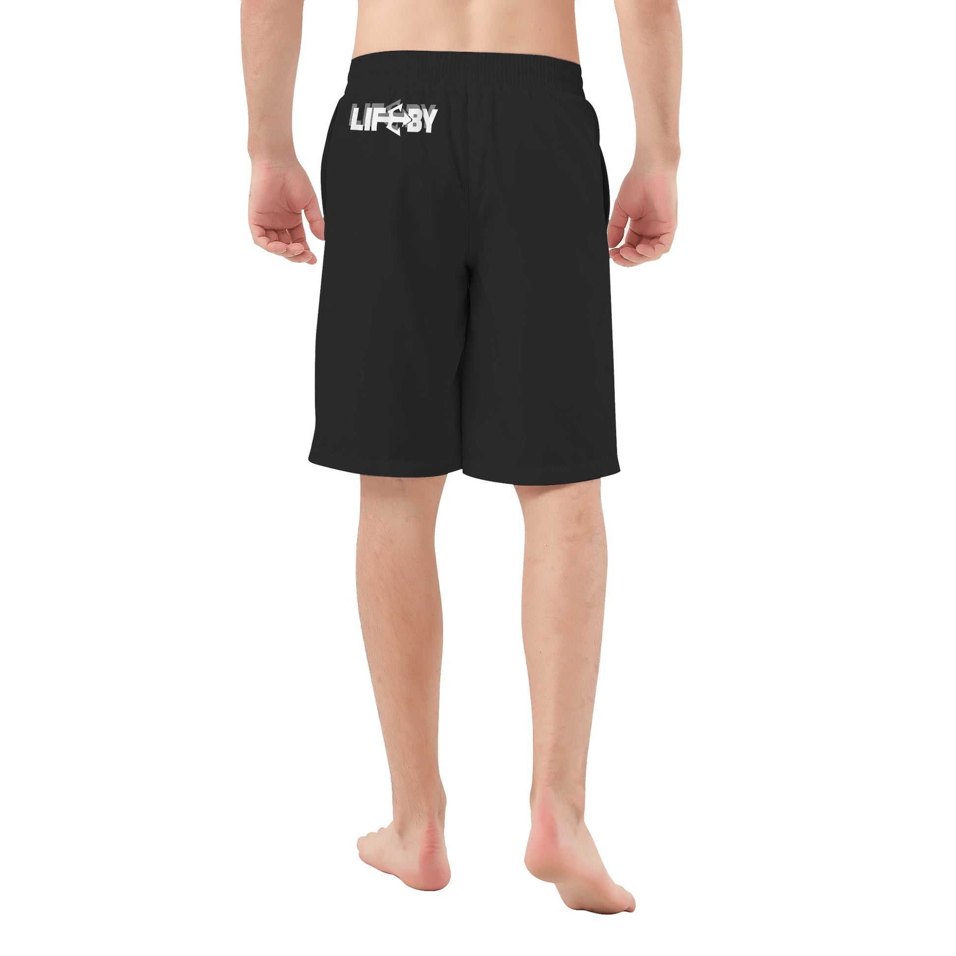 Men's LifeBy Black Board Shorts - LifeBy Fitness