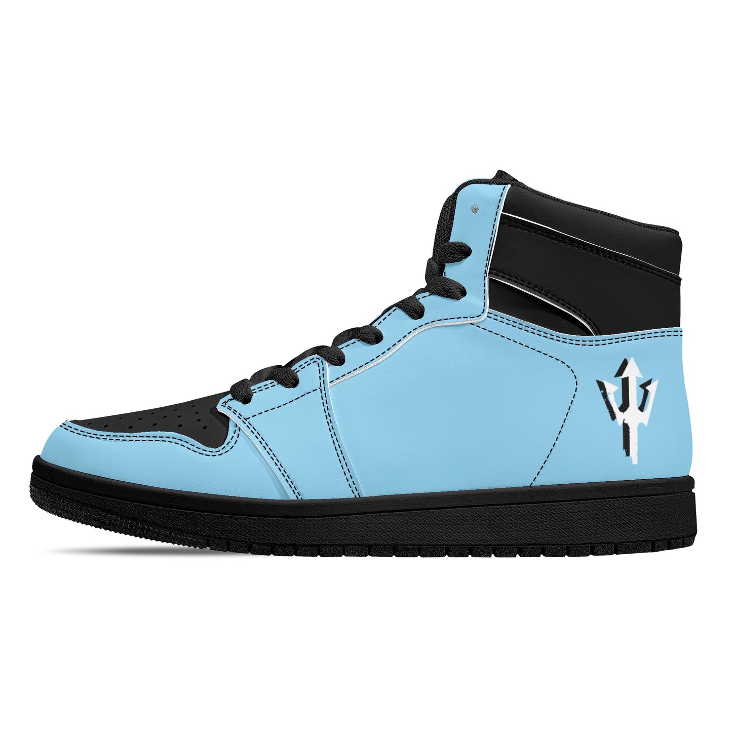 Men's LifeBy Baby Blue High Top Sneakers - LifeBy Fitness