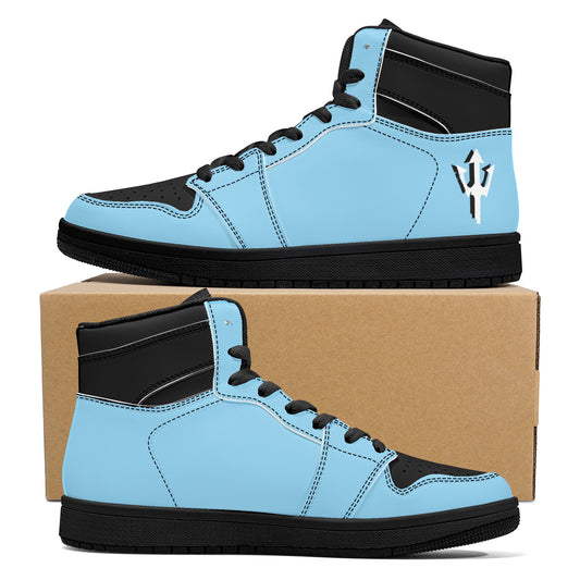 Men's LifeBy Baby Blue High Top Sneakers - LifeBy Fitness