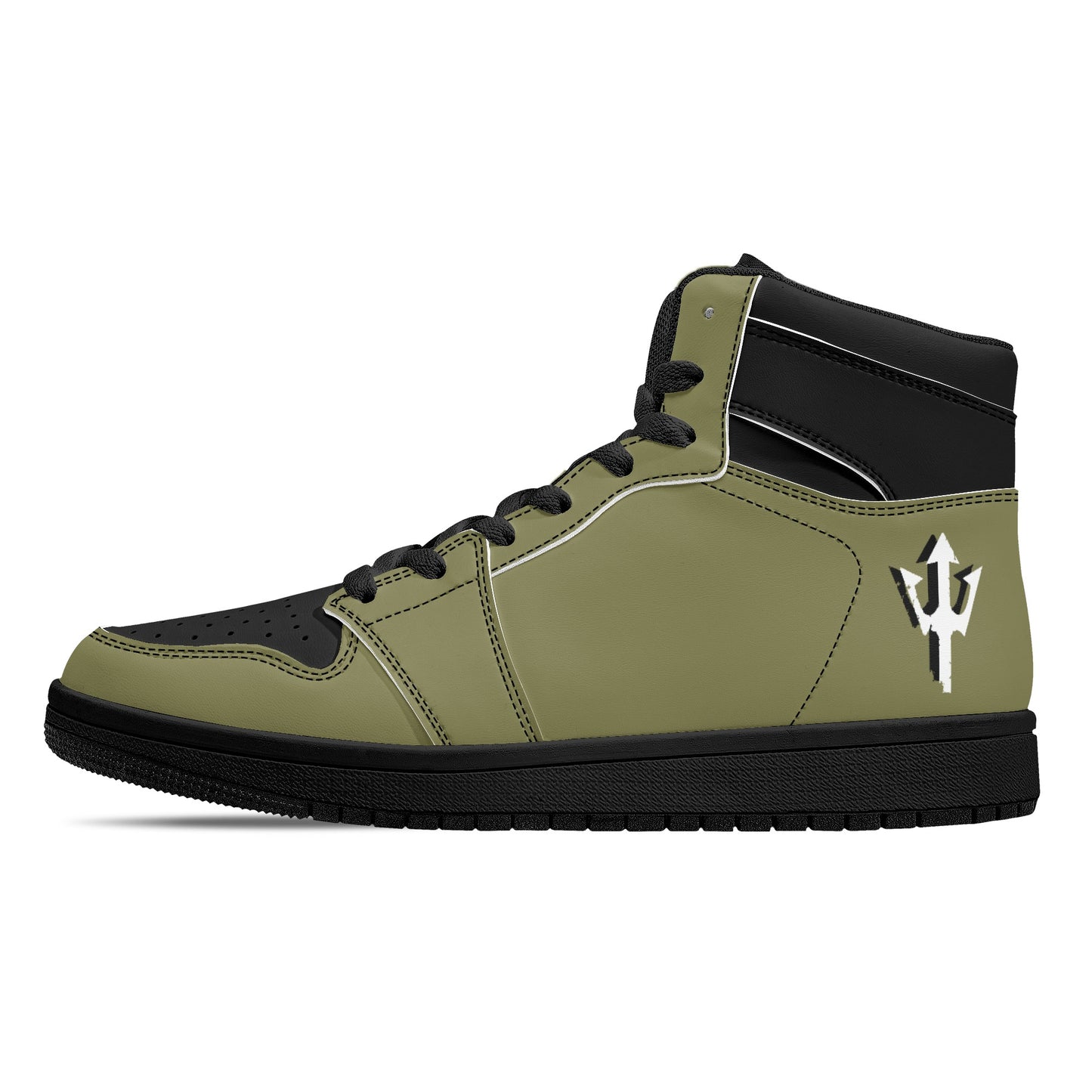 Men's LifeBy Khaki High Top Sneakers - LifeBy Fitness