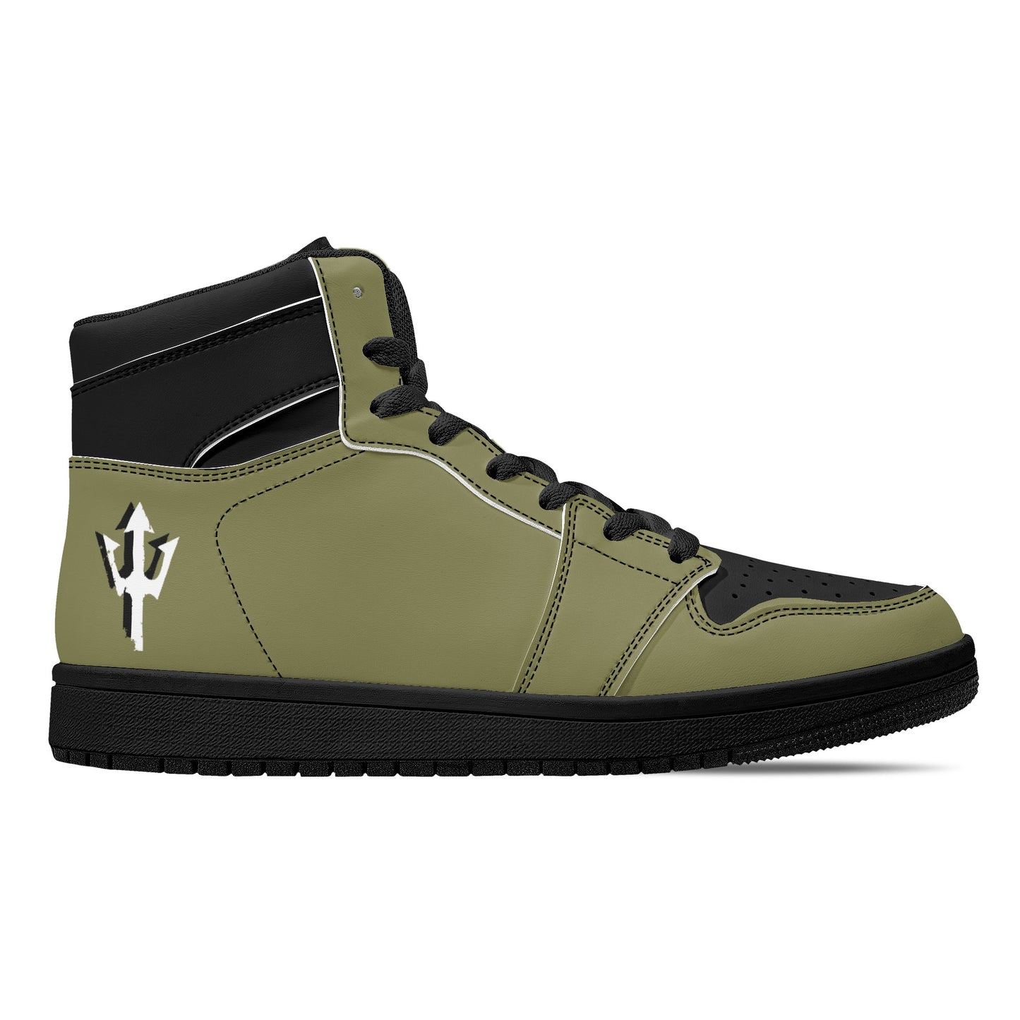 Men's LifeBy Khaki High Top Sneakers - LifeBy Fitness