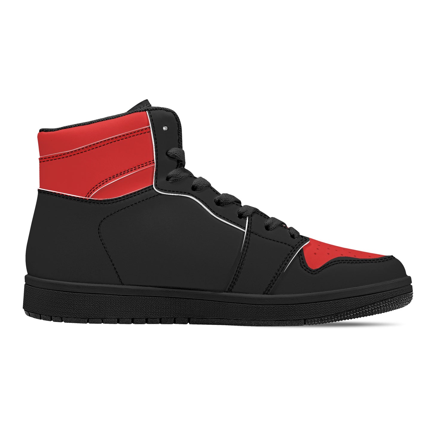 Men's LifeBy Black & Red '23' High Top Sneakers - LifeBy Fitness