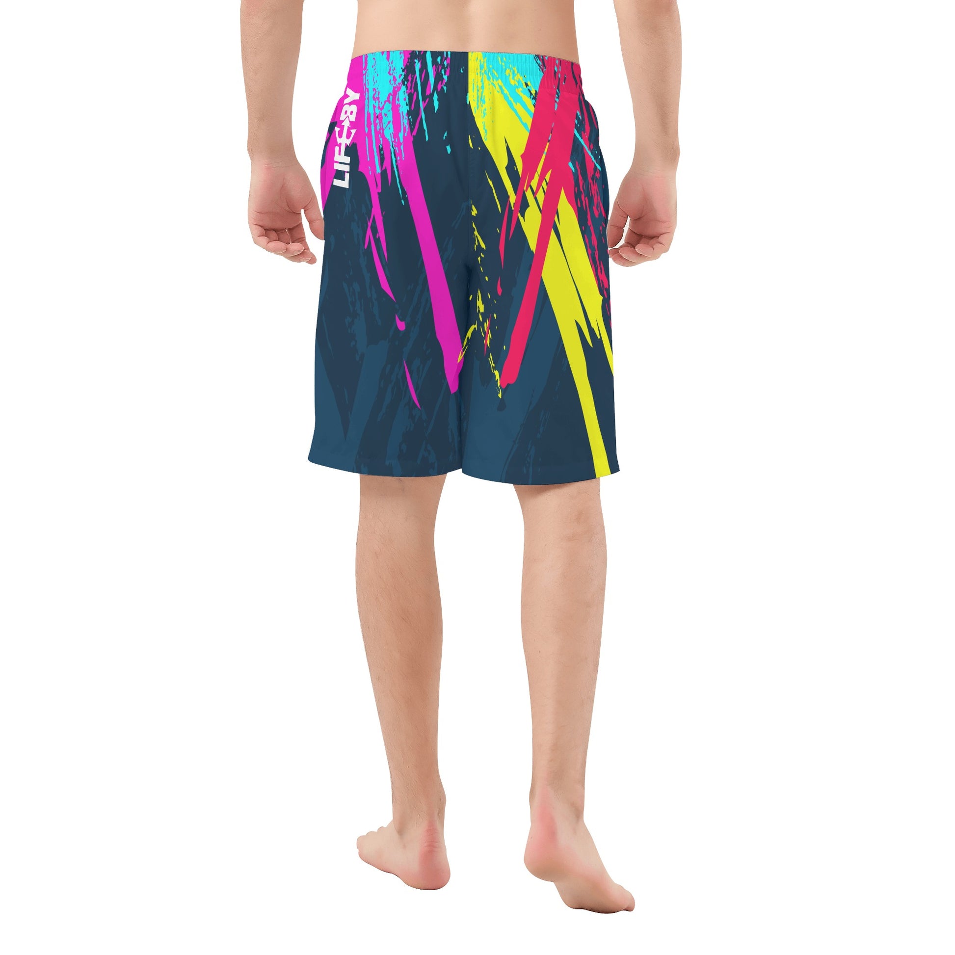 Men's LifeBy Color Splash Board Shorts - LifeBy Fitness