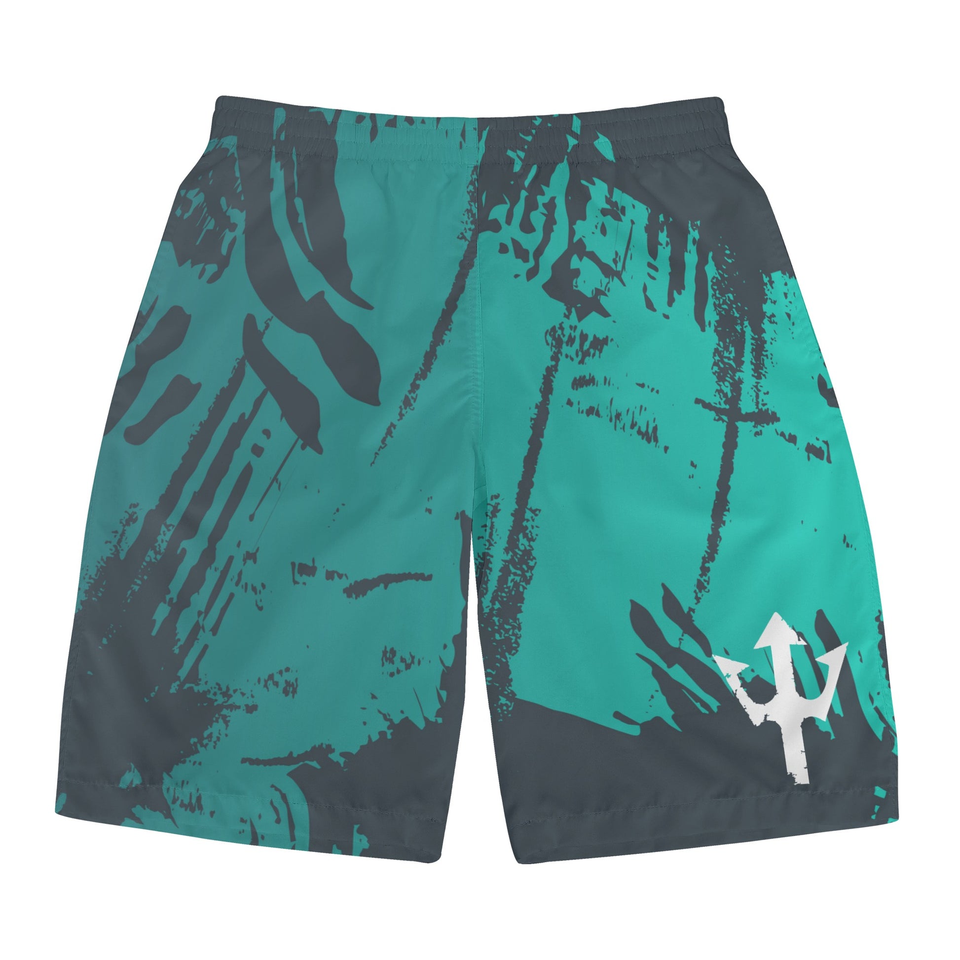 Men's LifeBy Blue Splash Board Shorts - LifeBy Fitness