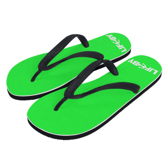 Men's LifeBy Viper Green Flip Flops