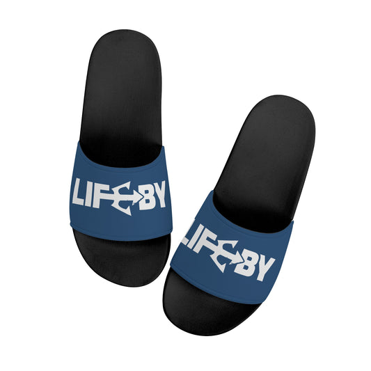 Men's LifeBy Blue Slide Sandals