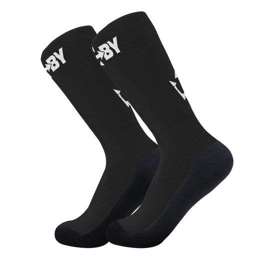 LifeBy Black Crew Socks