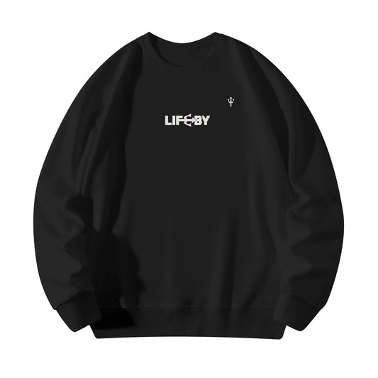 LifeBy White Embroidered Sweater