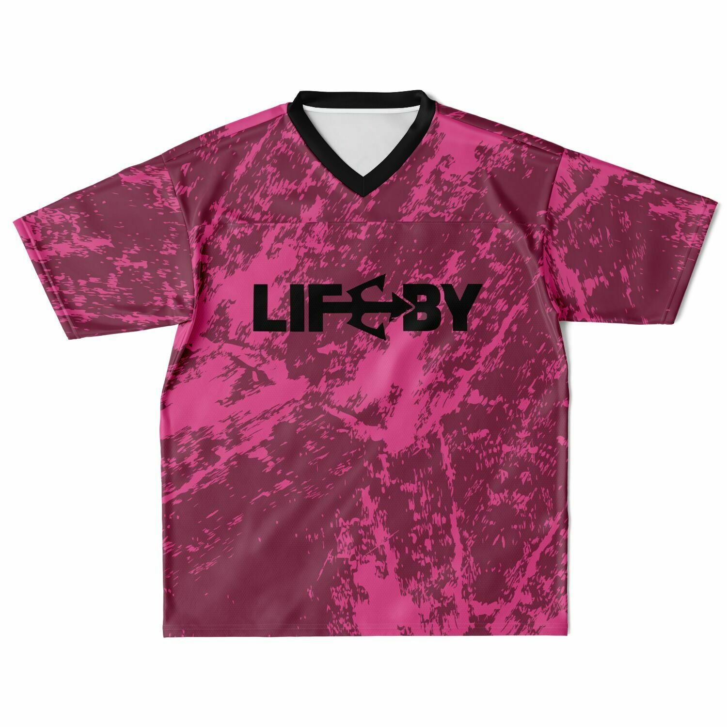 LifeBy Pink Design Sports Jersey - LifeBy Fitness