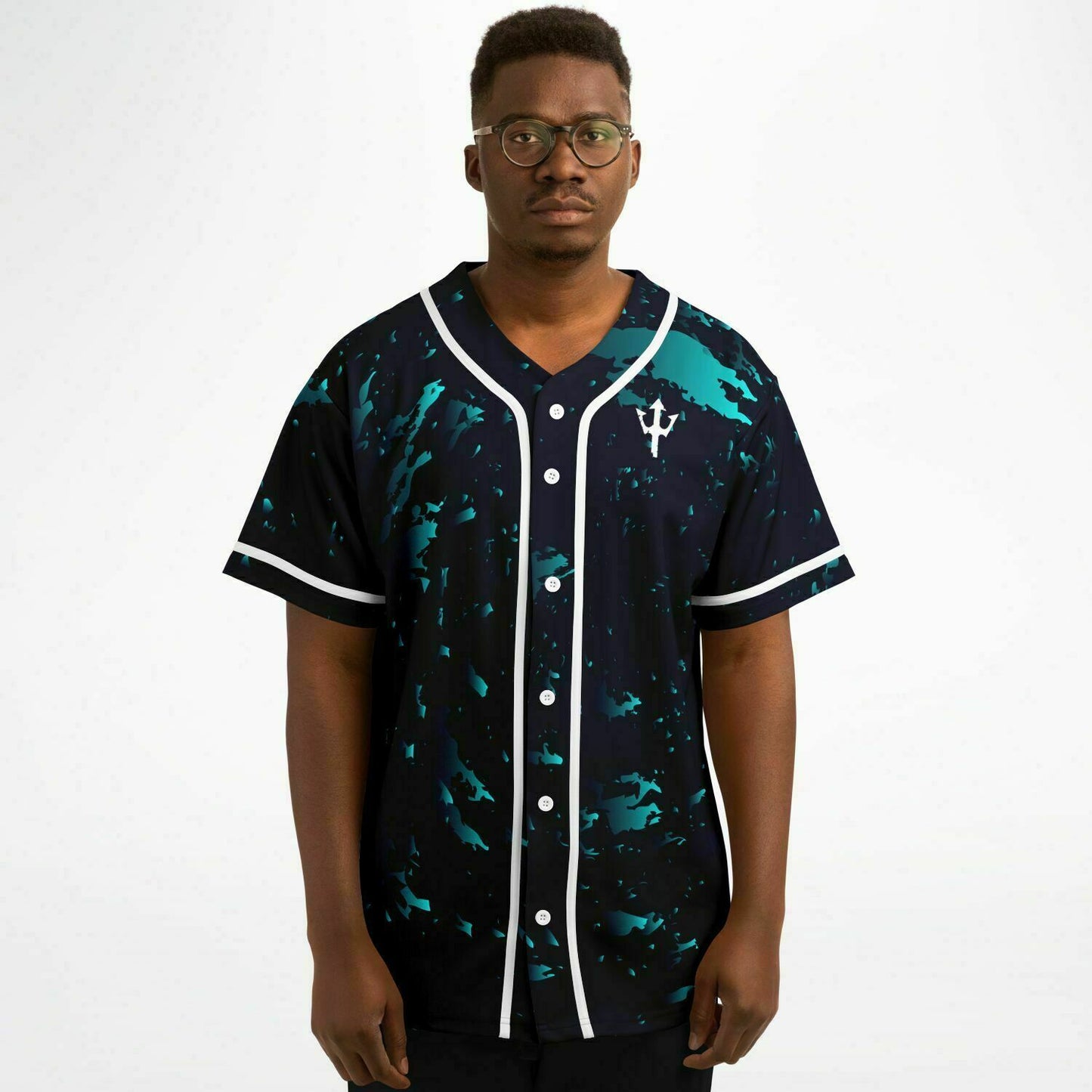 LifeBy Blue Swirl Baseball Jersey