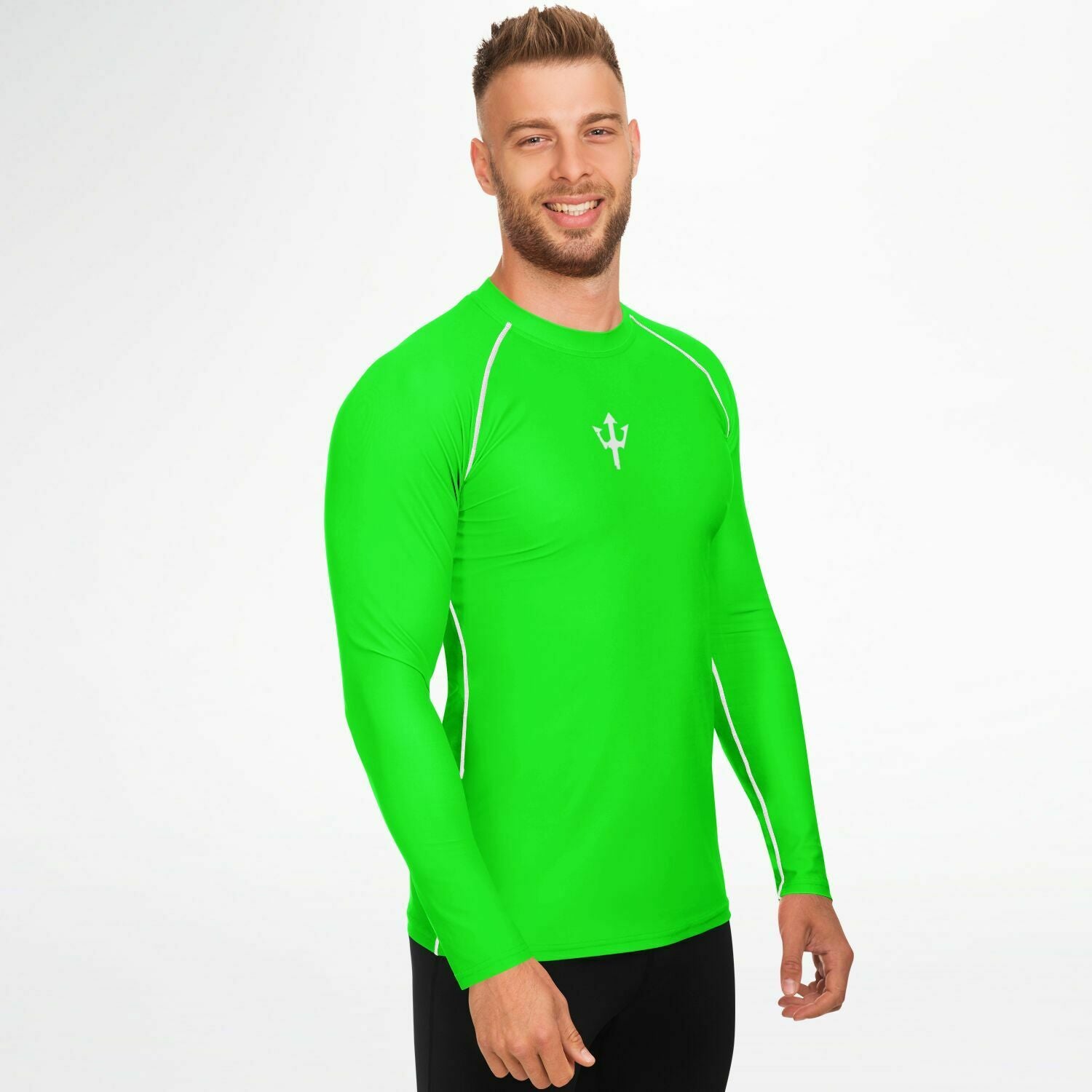 Men's LifeBy Viper Green Rashguard - LifeBy Fitness