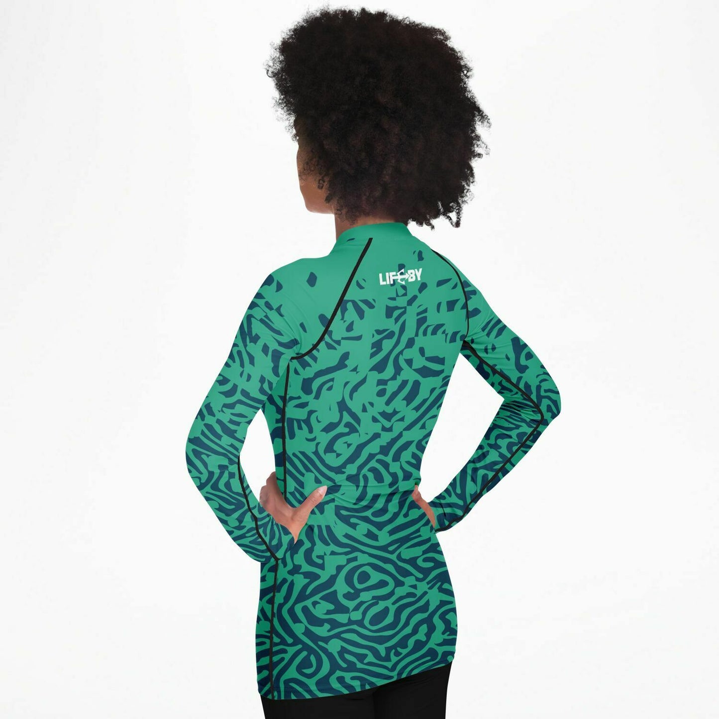 Women's LifeBy Ocean Patter Rashguard - LifeBy Fitness