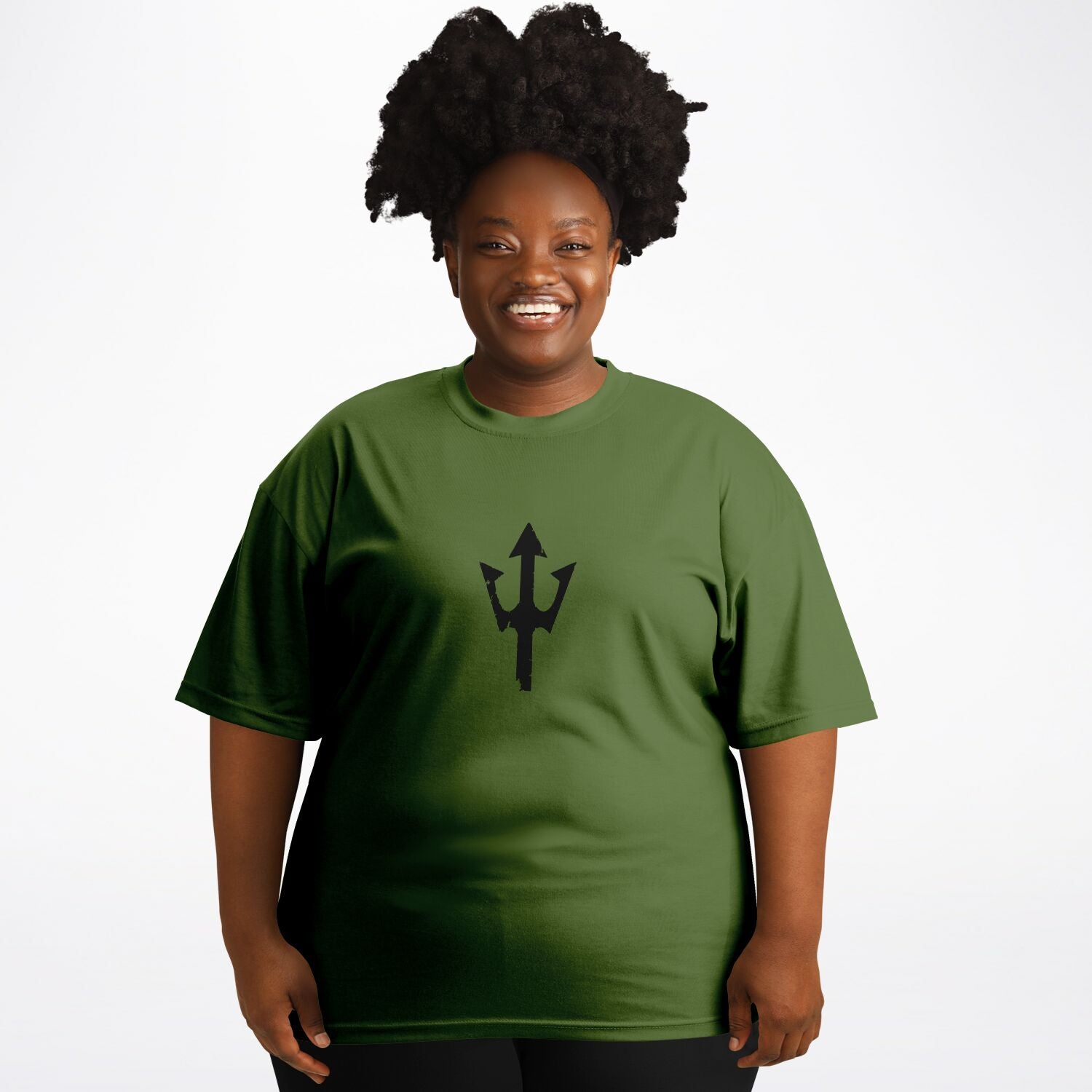 LifeBy Military Green Plus-size T-Shirt - LifeBy Fitness