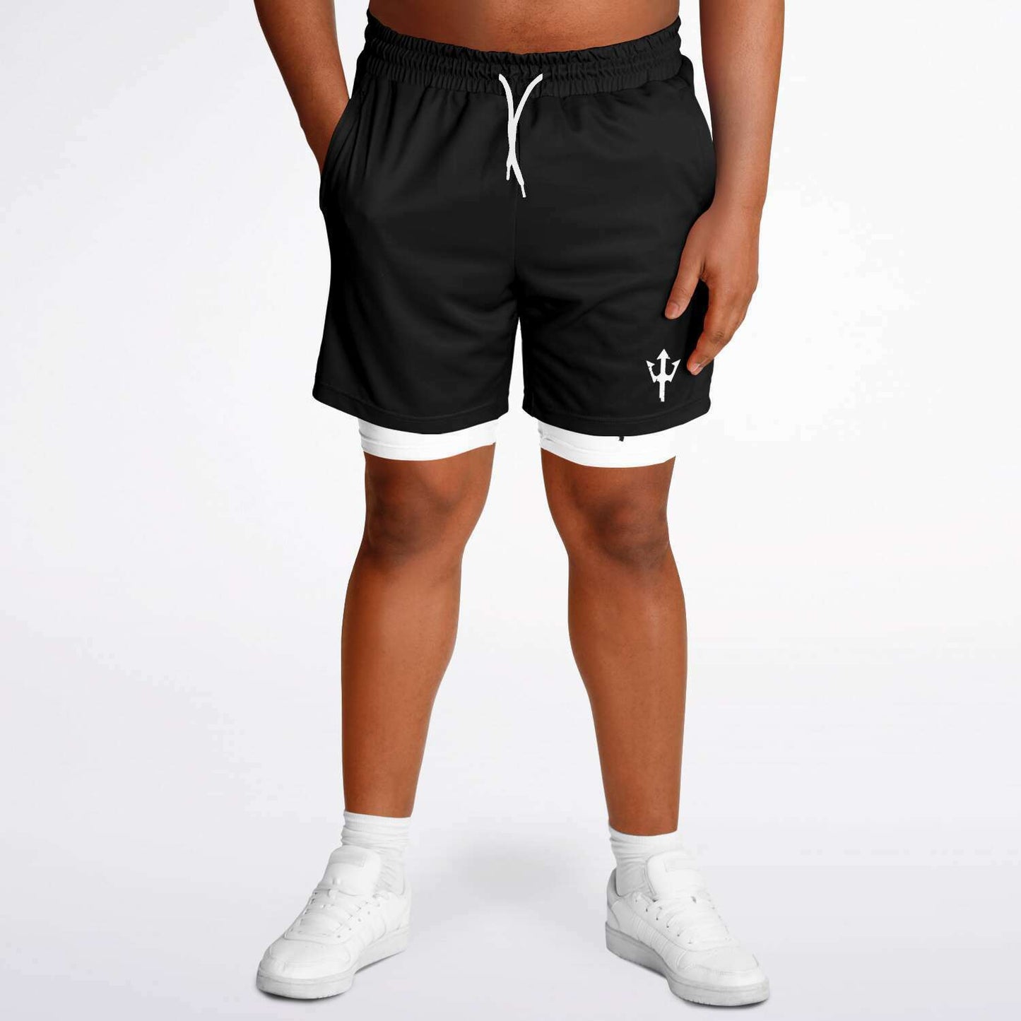 Men's LifeBy Black 2-in-1 Shorts - LifeBy Fitness