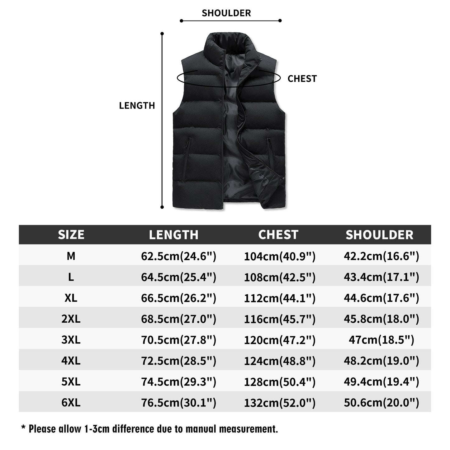 White LifeBy Puffer Vest