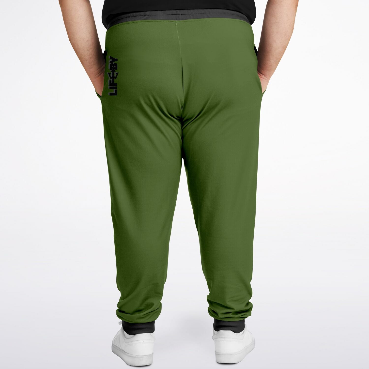 LifeBy Military Green Athletic Plus-size Jogger - LifeBy Fitness