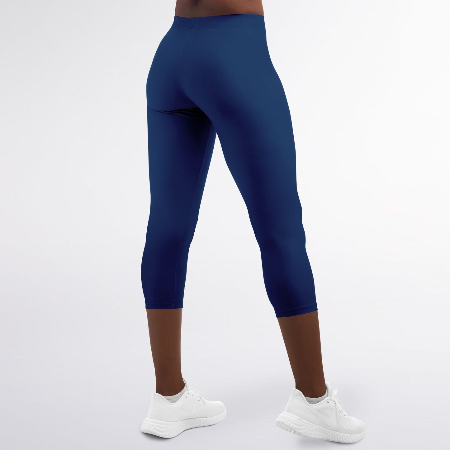 Women's LifeBy Navy Blue Capri Leggings - LifeBy Fitness