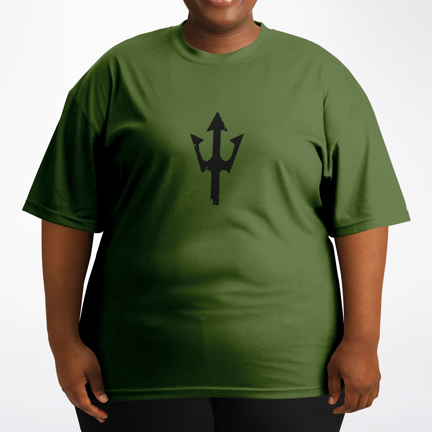 LifeBy Military Green Plus-size T-Shirt - LifeBy Fitness