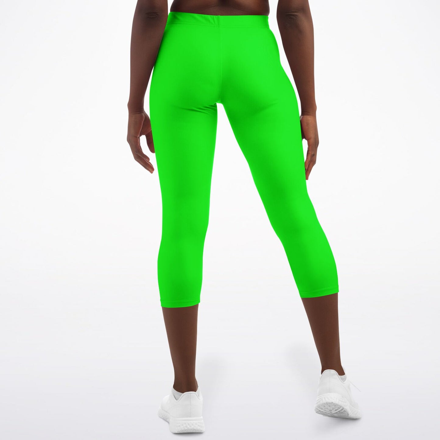 Women's LifeBy Viper Green Capri Leggings - LifeBy Fitness