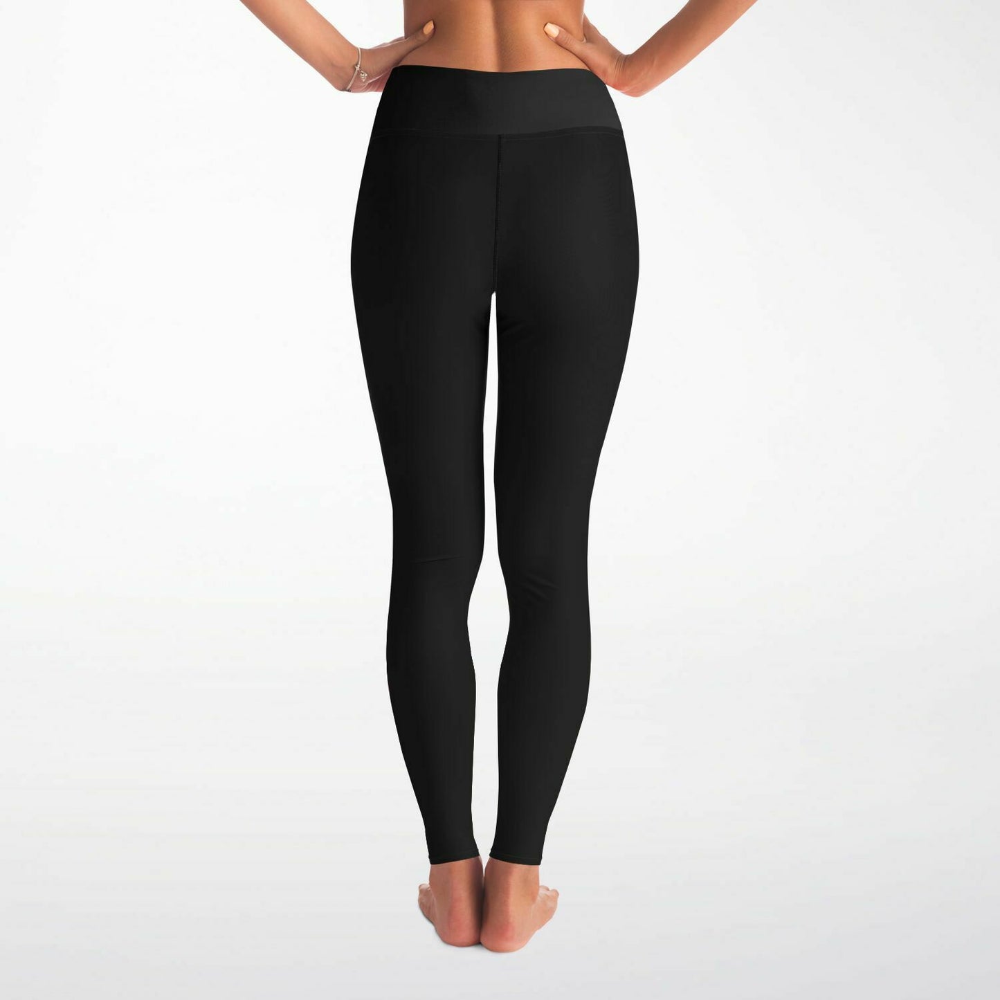 Women's LifeBy Black Yoga Leggings - LifeBy Fitness