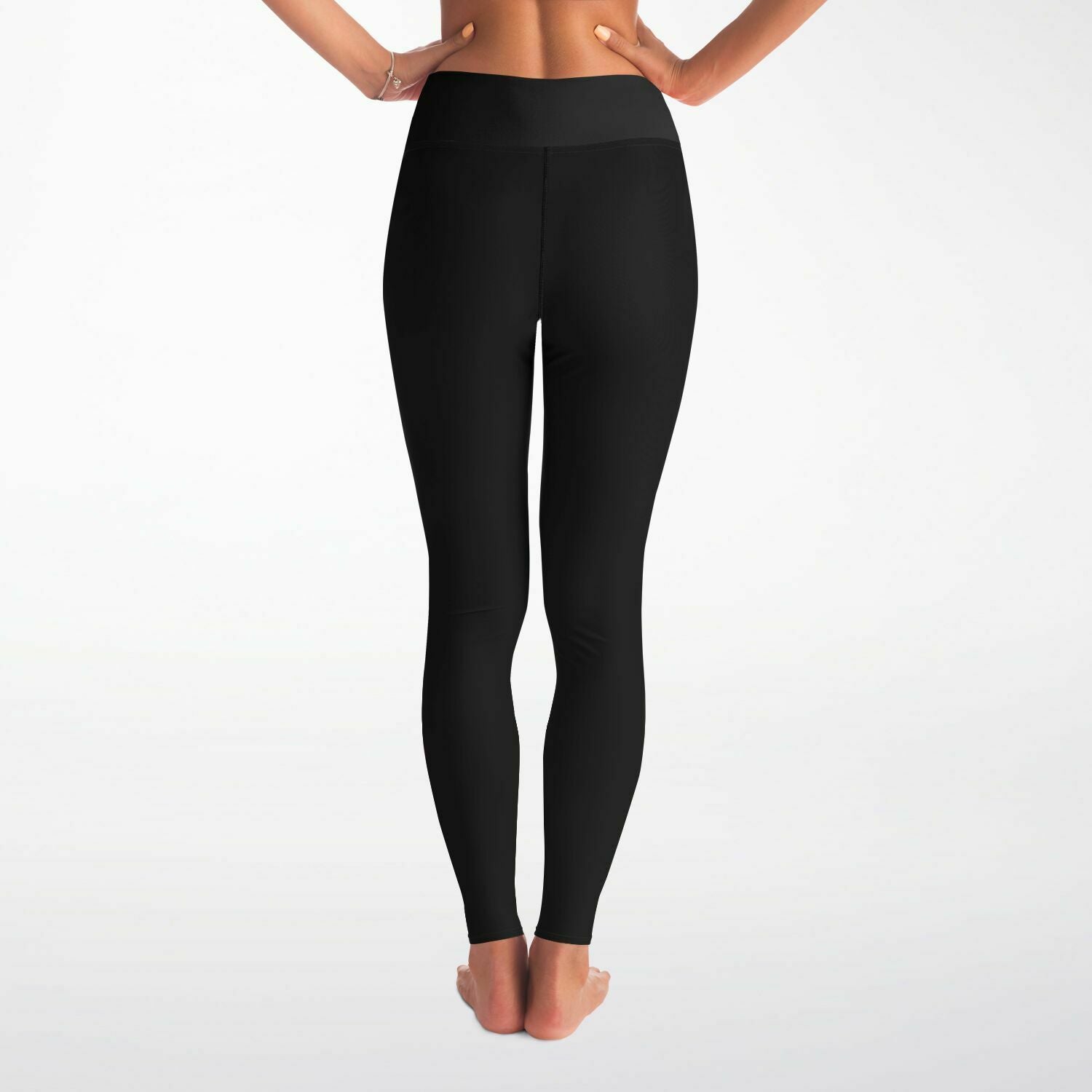 Women's LifeBy Black Yoga Leggings - LifeBy Fitness