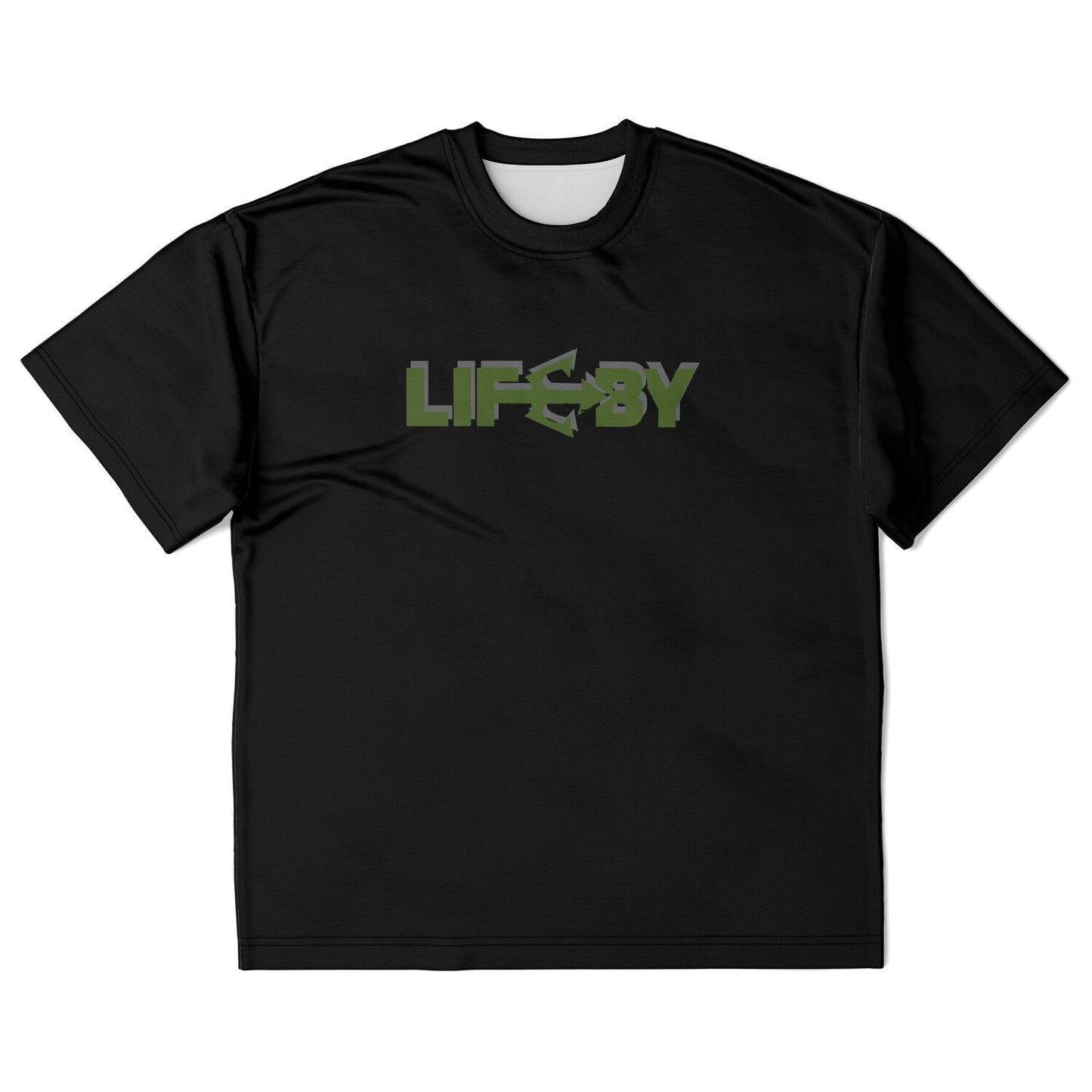 LifeBy Black Plus-size T-Shirt - LifeBy Fitness