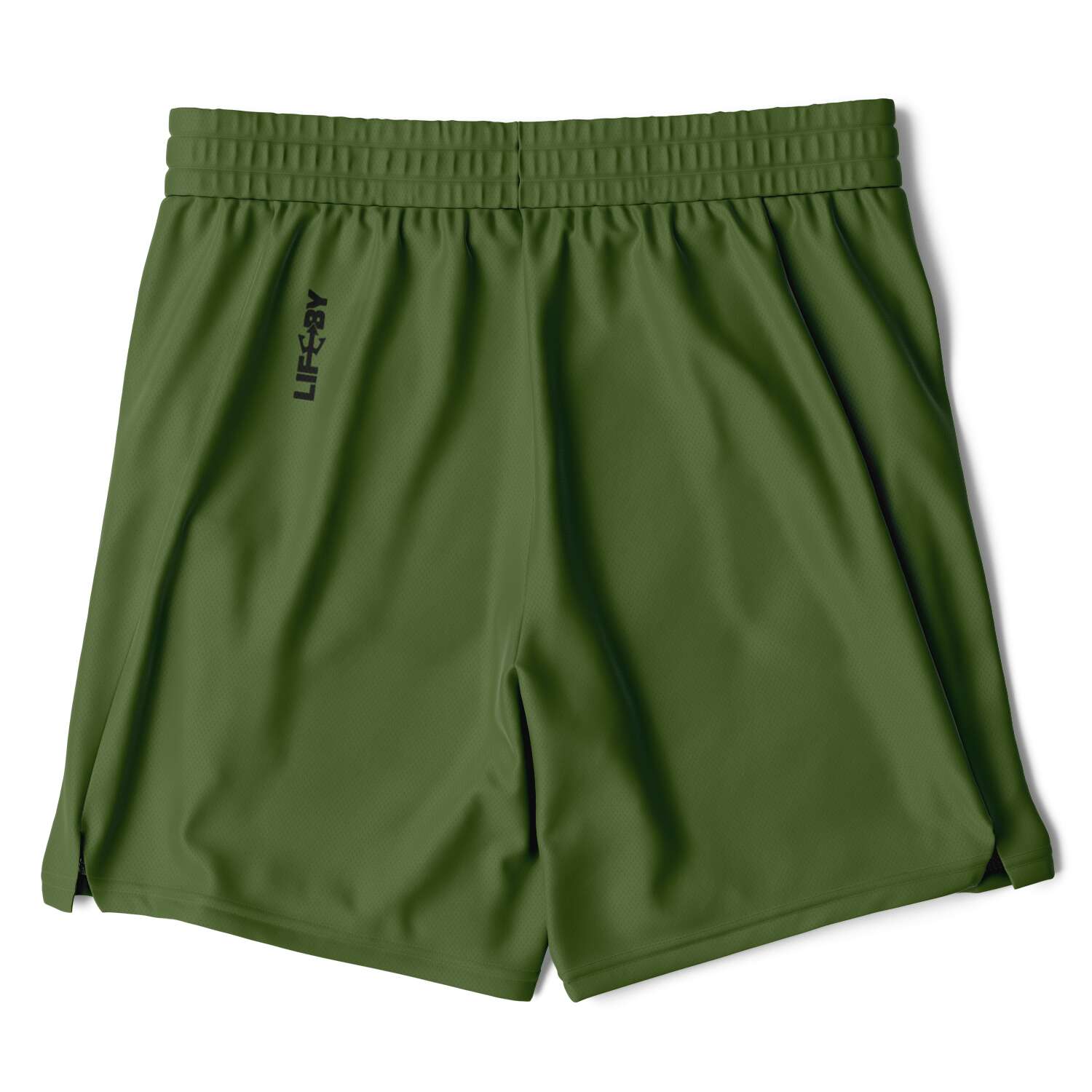 Men's LifeBy Military Green 2-in-1 Shorts - LifeBy Fitness