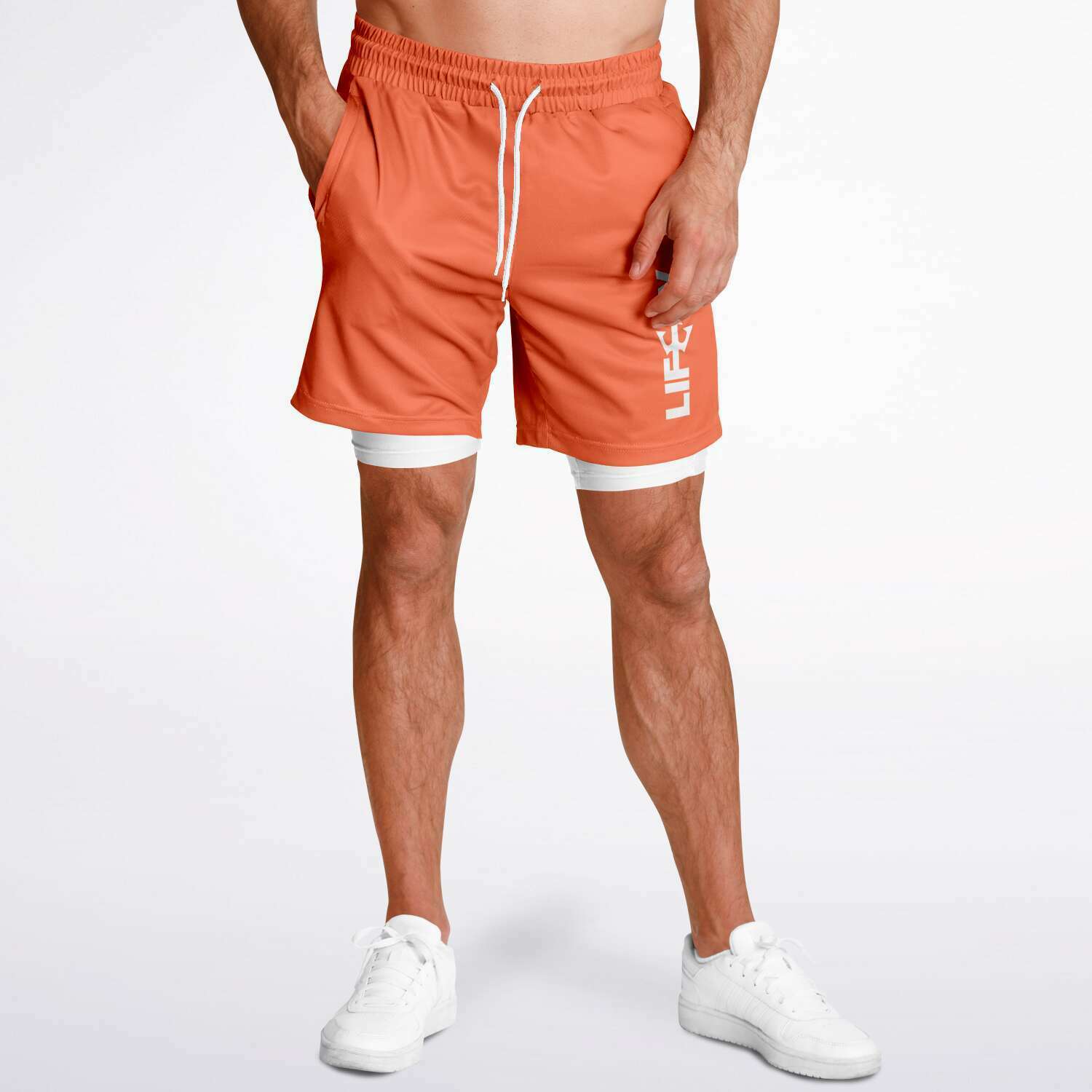 Men's LifeBy Peach 2-in-1 Shorts - LifeBy Fitness