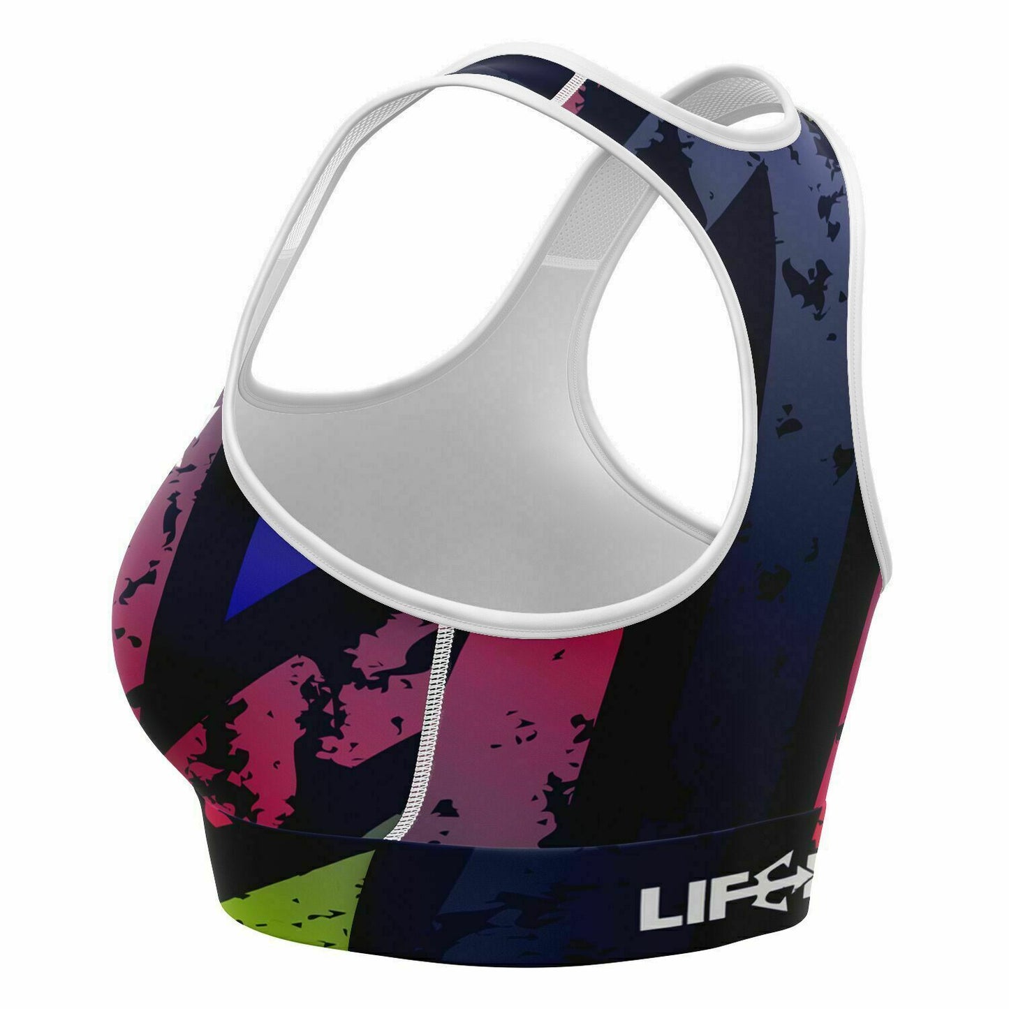 LifeBy Retro Colors Sports Bra