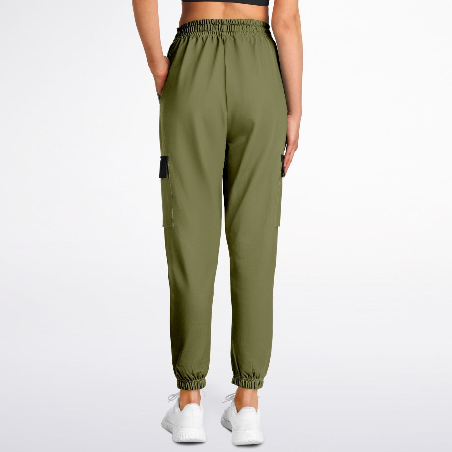 LifeBy Khaki Athletic Cargo Joggers - LifeBy Fitness