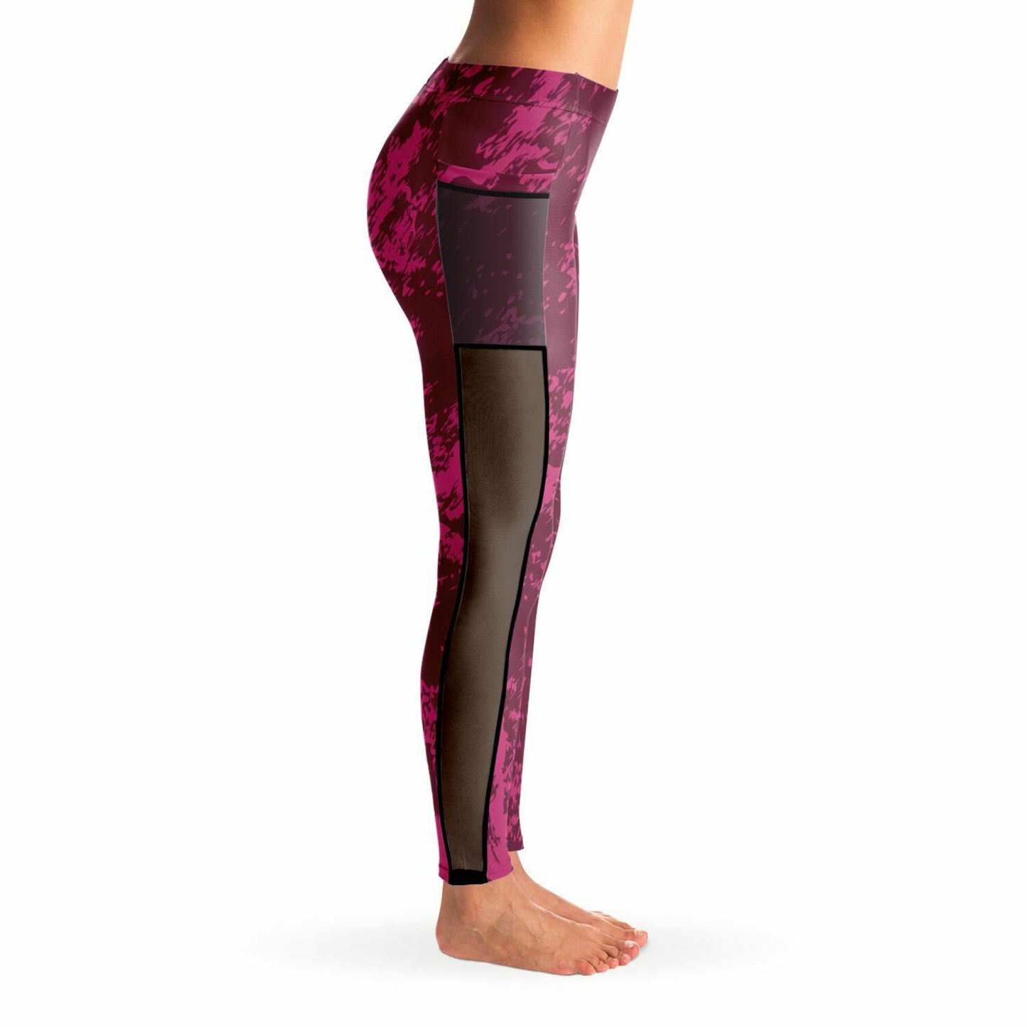 Women's LifeBy Pink Mesh Pocket Legging