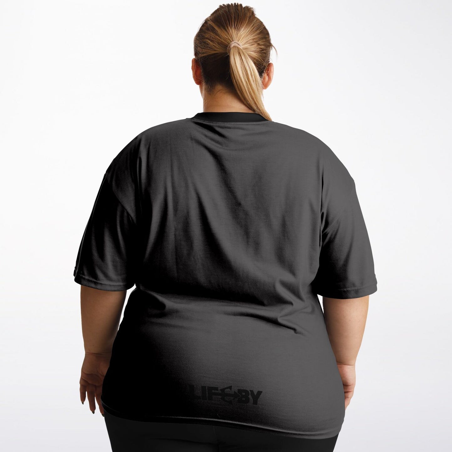 LifeBy Grey Plus-size T-Shirt - LifeBy Fitness