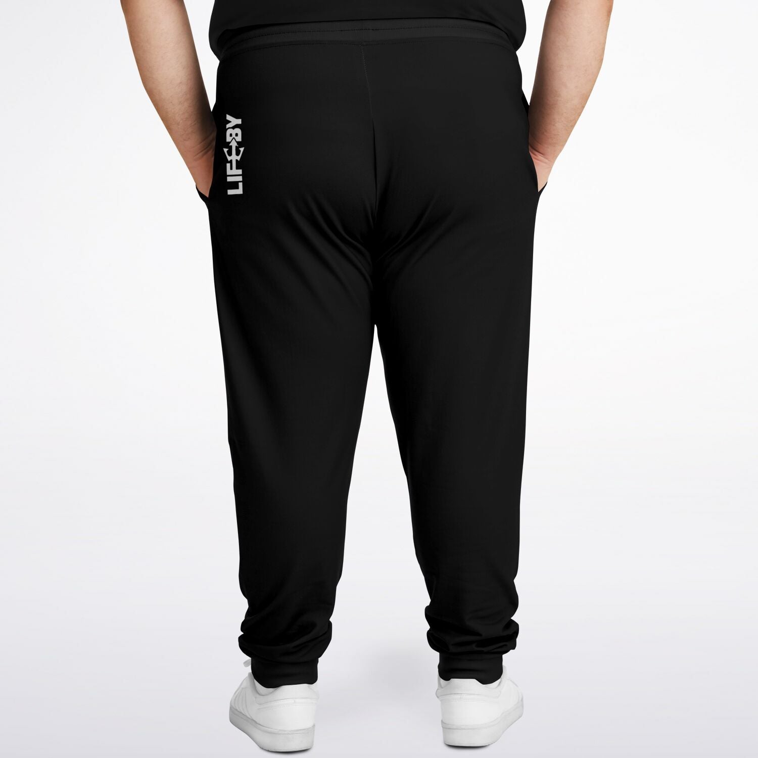 LifeBy Black Athletic Plus-size Jogger - LifeBy Fitness