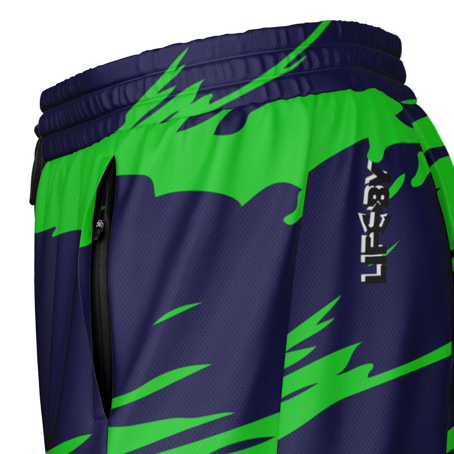 Men's LifeBy Blue-Green 2-in-1 Shorts - LifeBy Fitness