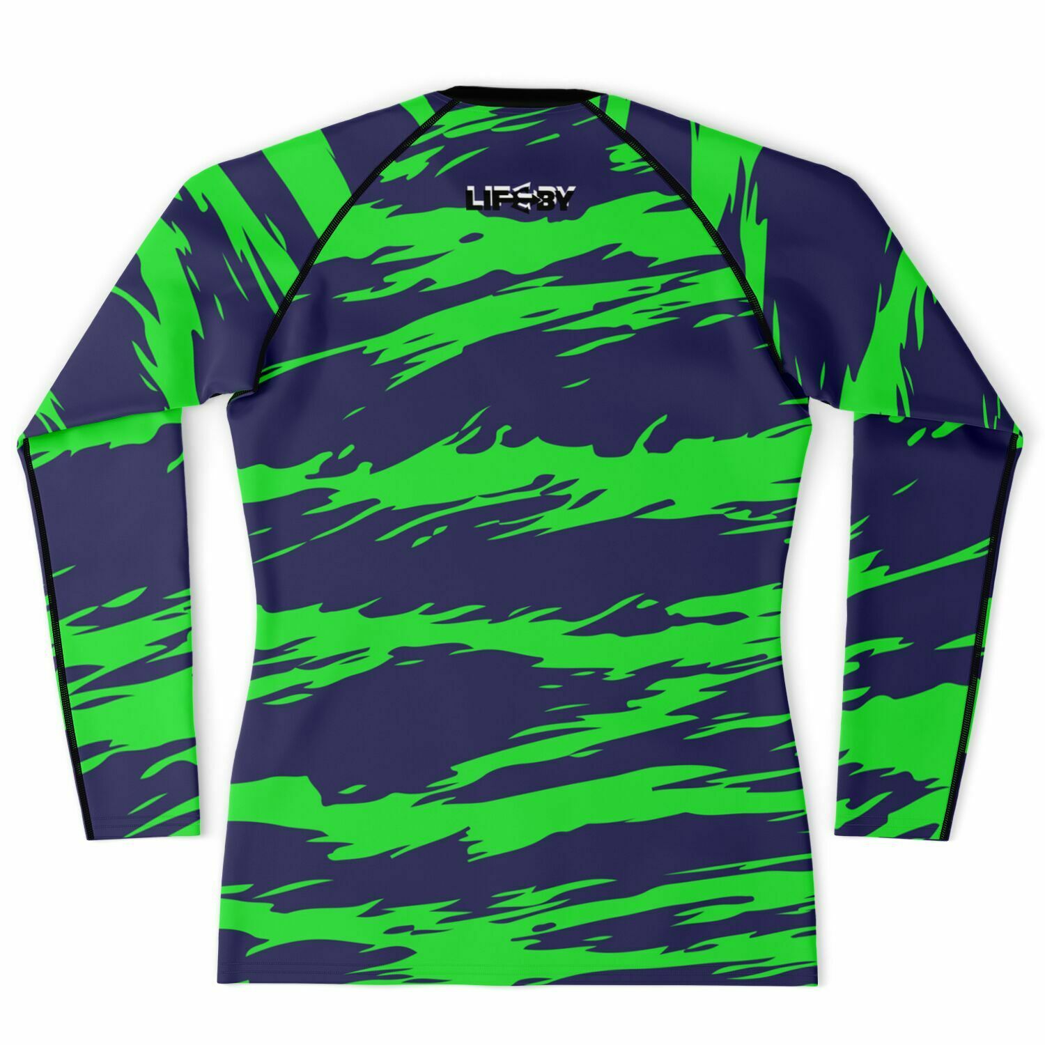 Men's LifeBy Blue-Green Rashguard - LifeBy Fitness