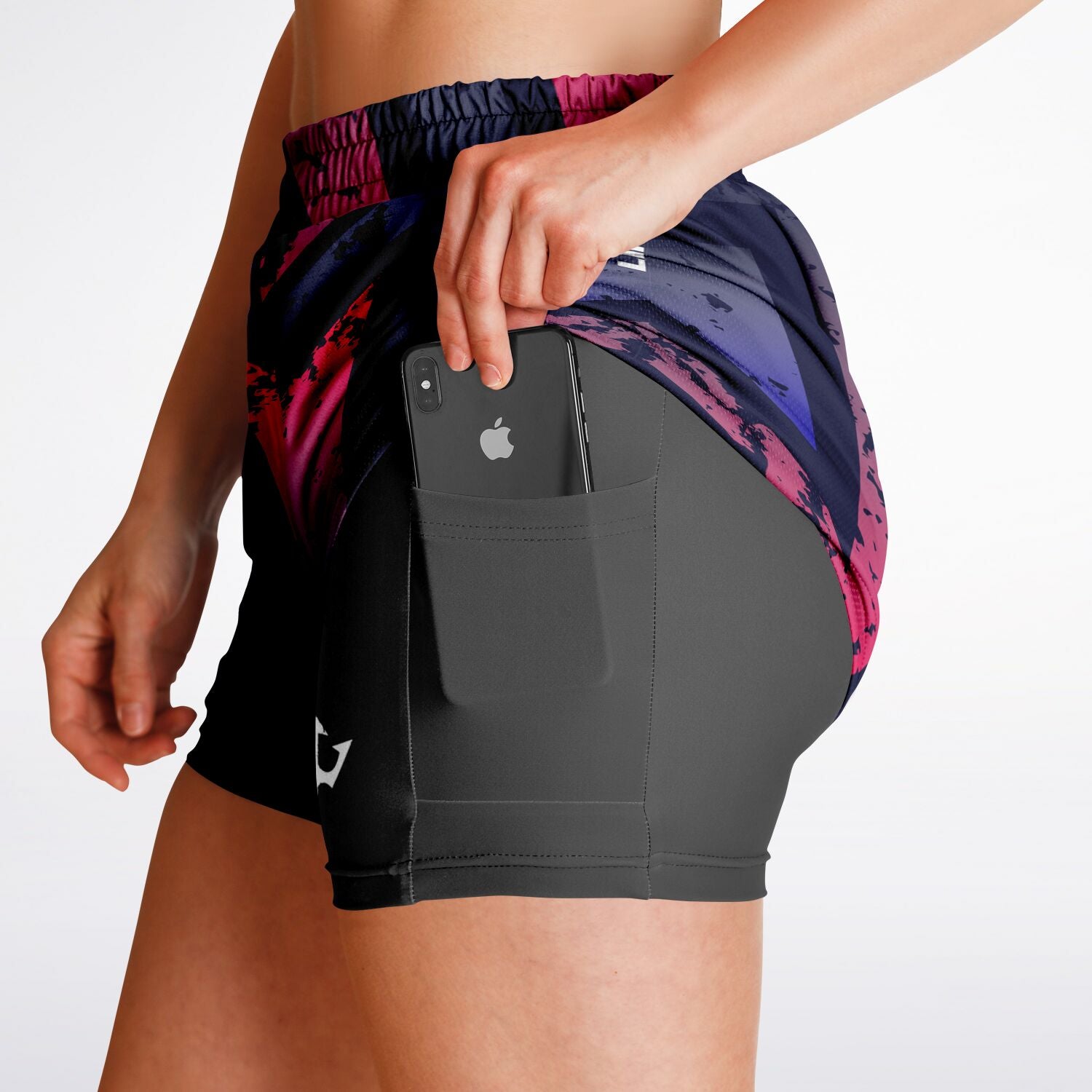 Women's LifeBy Retro 2-in-1  Sports Shorts - LifeBy Fitness