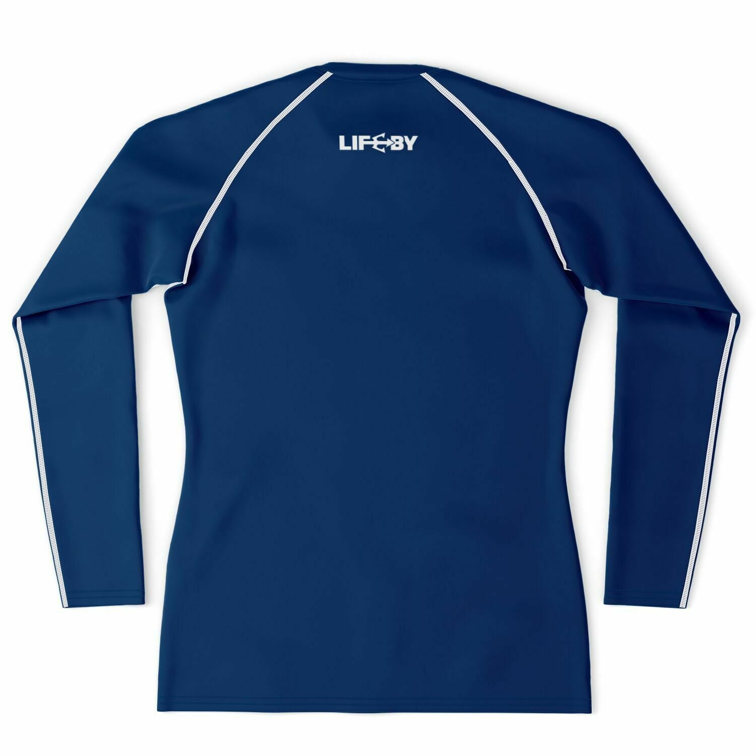 Men's LifeBy Navy Blue Rashguard - LifeBy Fitness