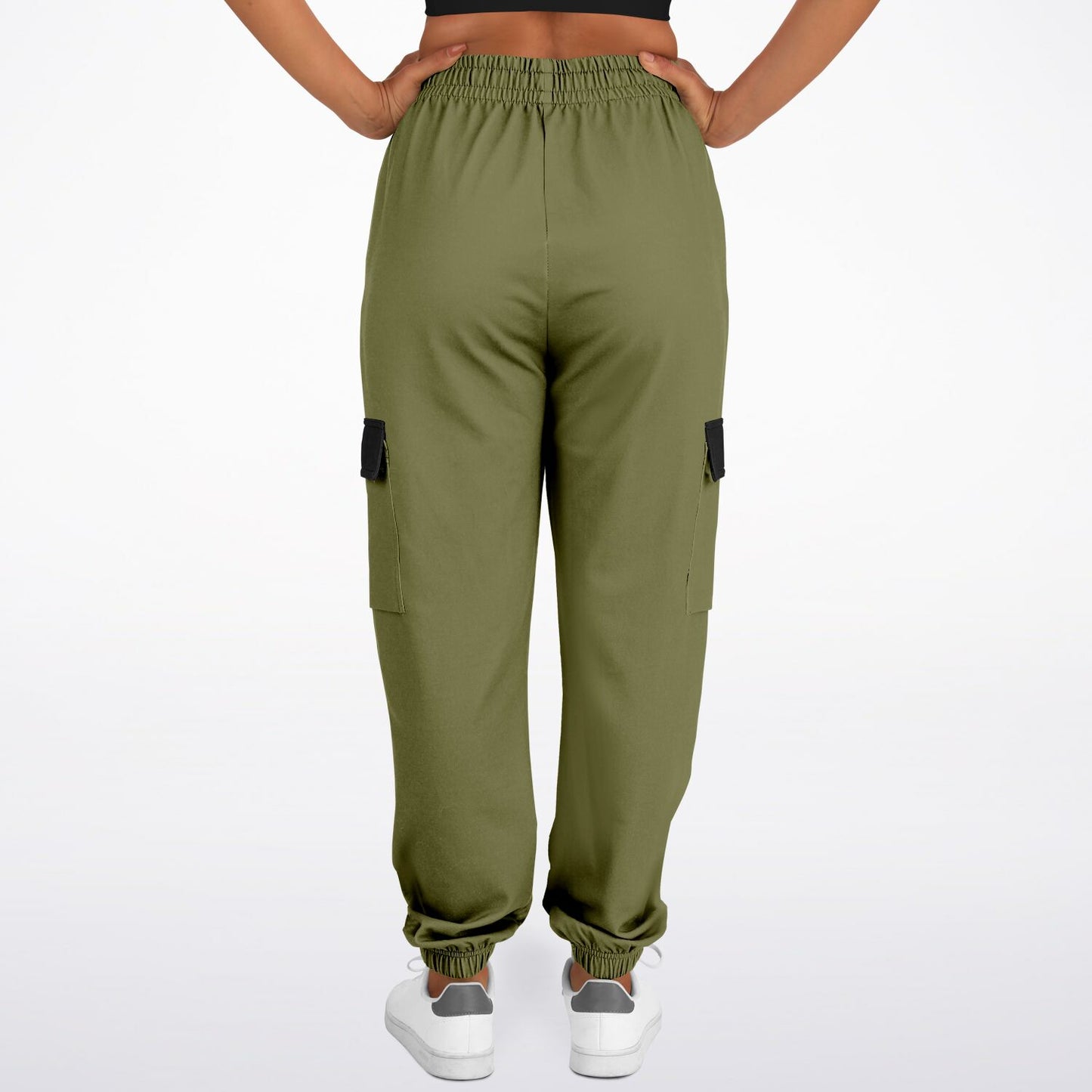 LifeBy Khaki Athletic Cargo Joggers - LifeBy Fitness