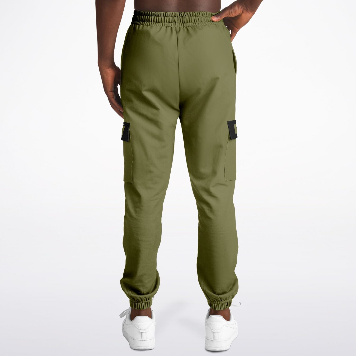 LifeBy Khaki Athletic Cargo Joggers - LifeBy Fitness