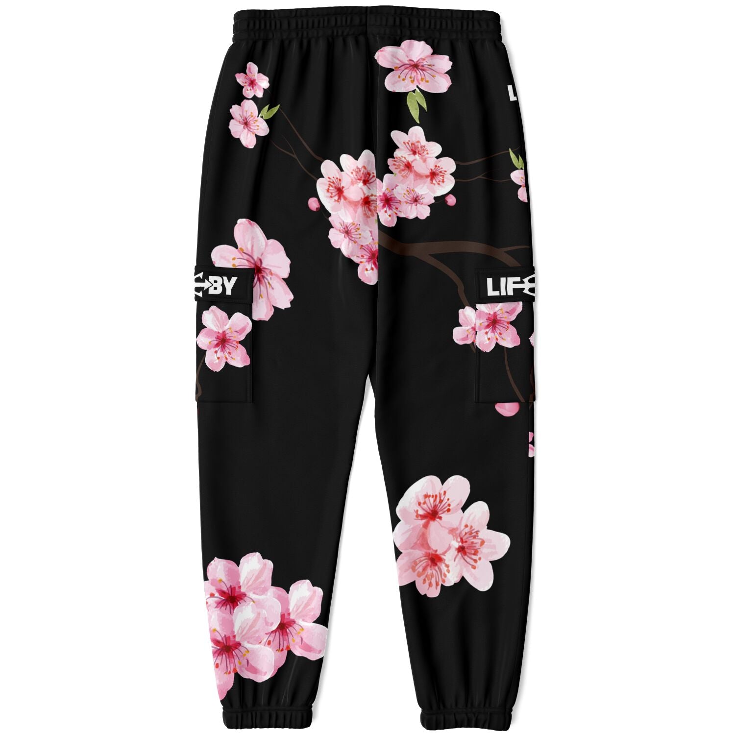 LifeBy Cherry Blossom Athletic Cargo Joggers - LifeBy Fitness