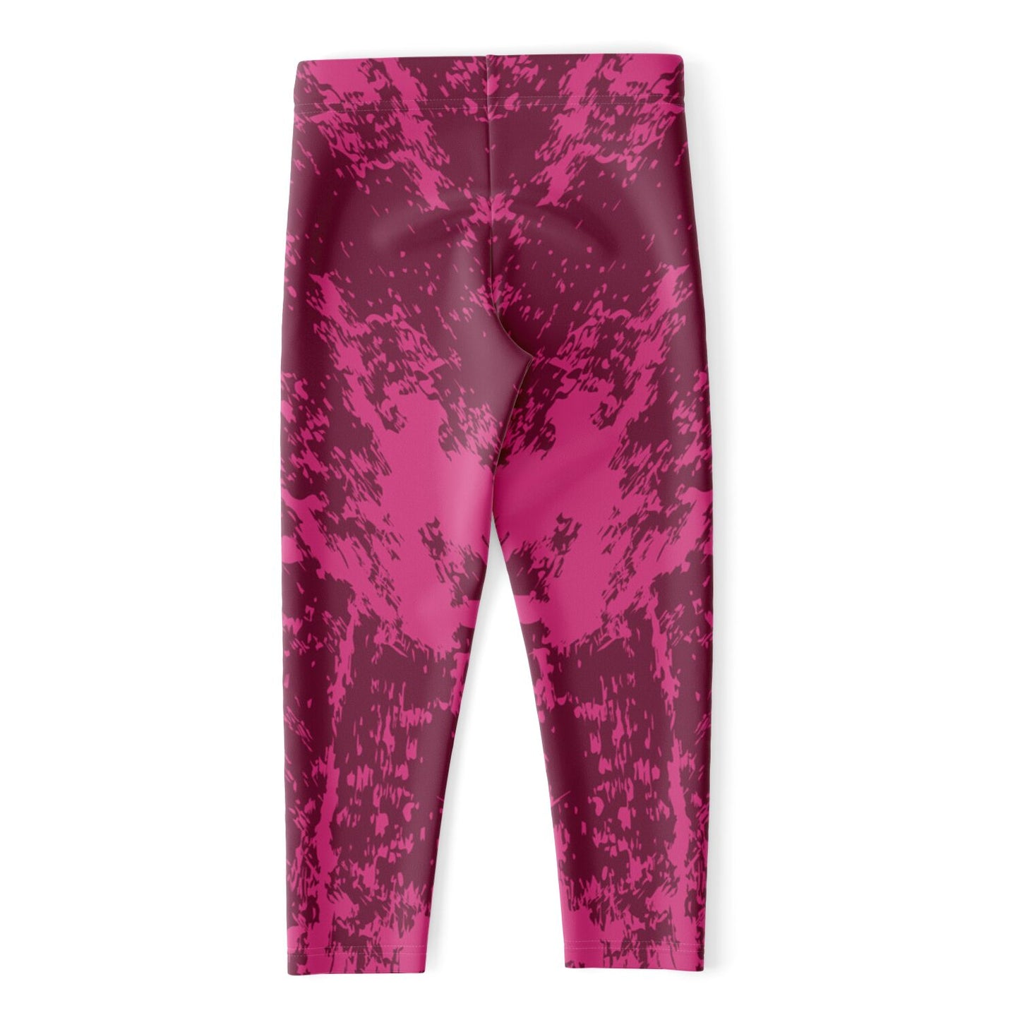 Women's LifeBy Pink Swirl Capri Leggings - LifeBy Fitness